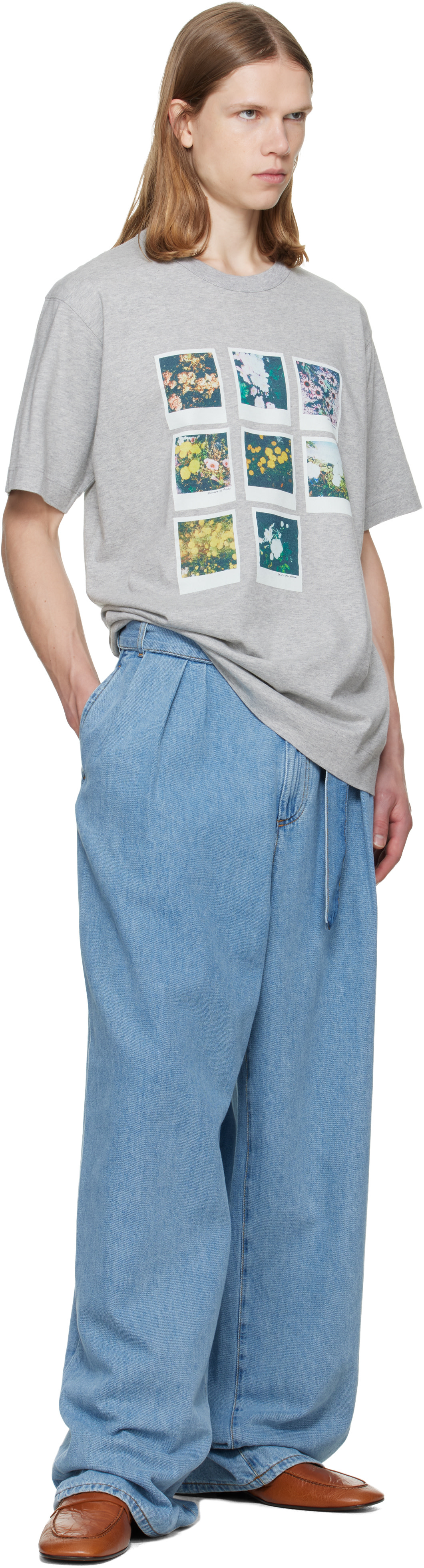 Dries Van Noten: グレー Show Tシャツ | SSENSE 日本
