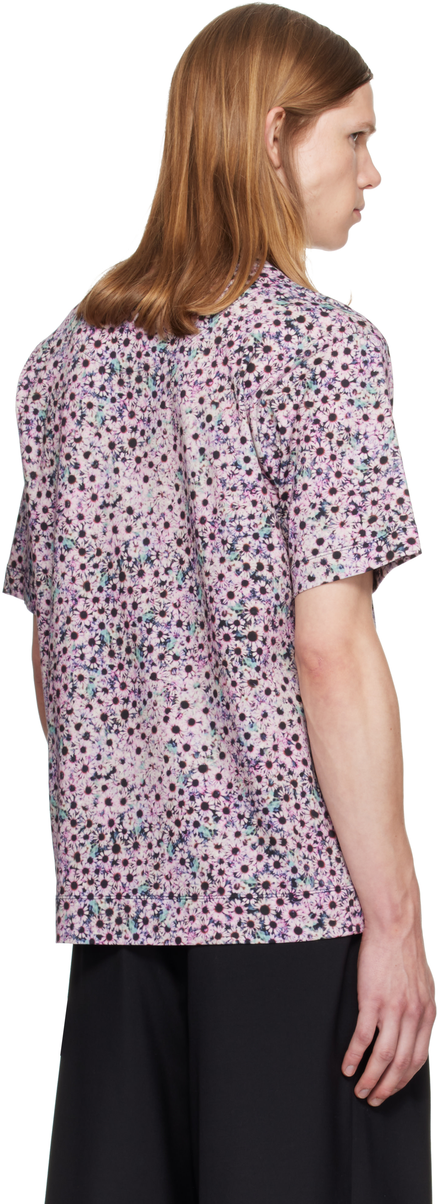 Dries Van Noten: Pink Regular Fit Cotton T-shirt | SSENSE