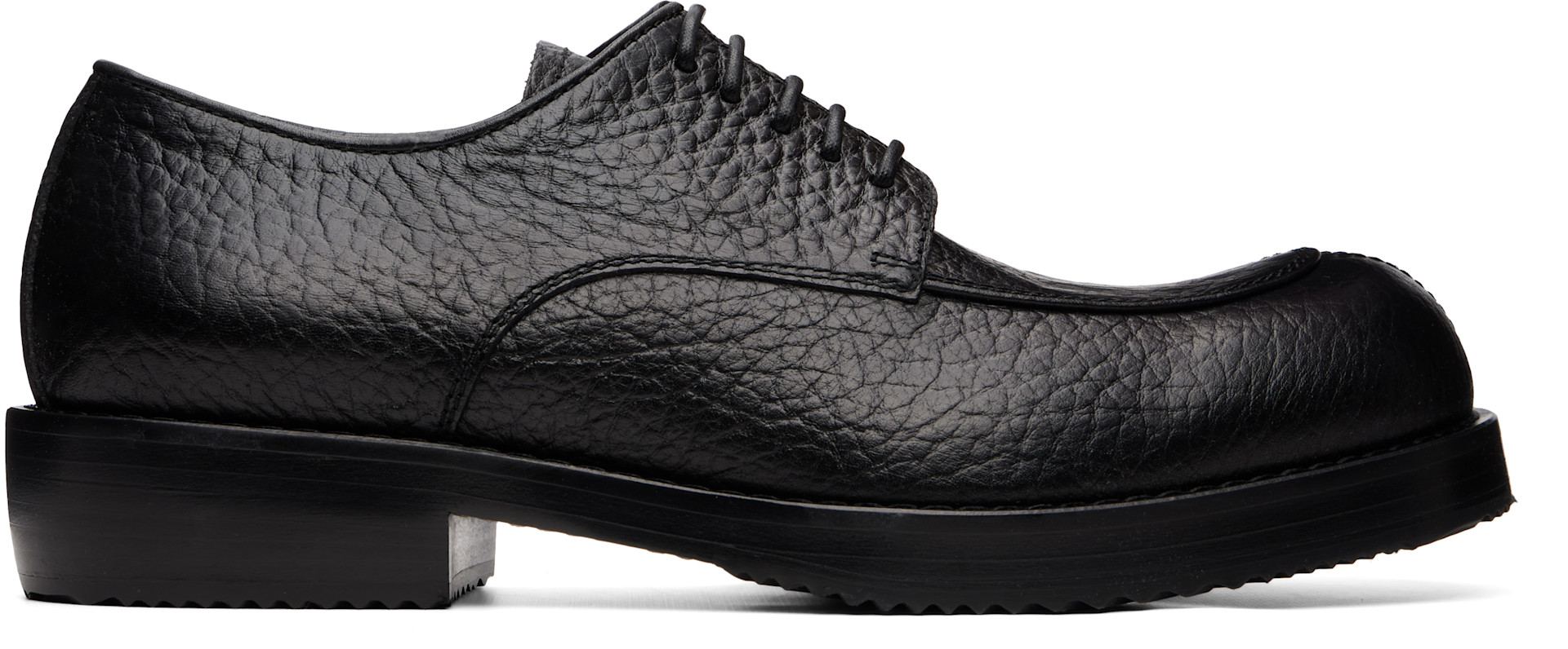 Dries Van Noten - Black Leather Derbys