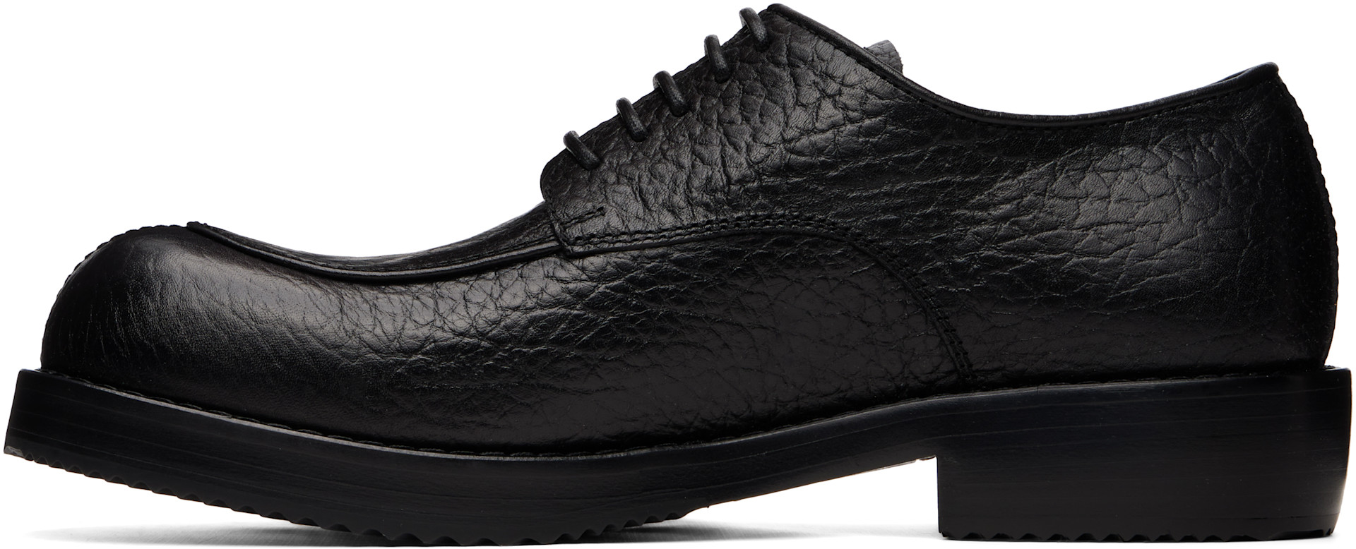 Dries Van Noten - Black Leather Derbys