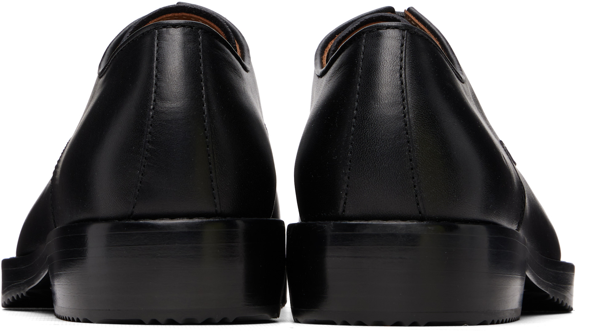 Dries Van Noten - Black Leather Derbys