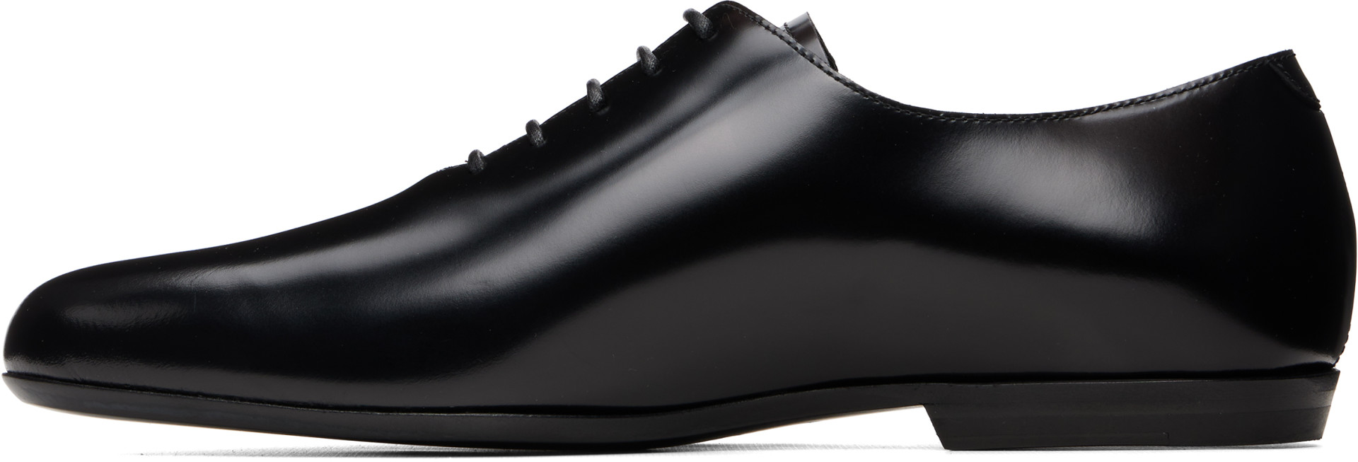 Dries Van Noten - Black Leather Oxfords