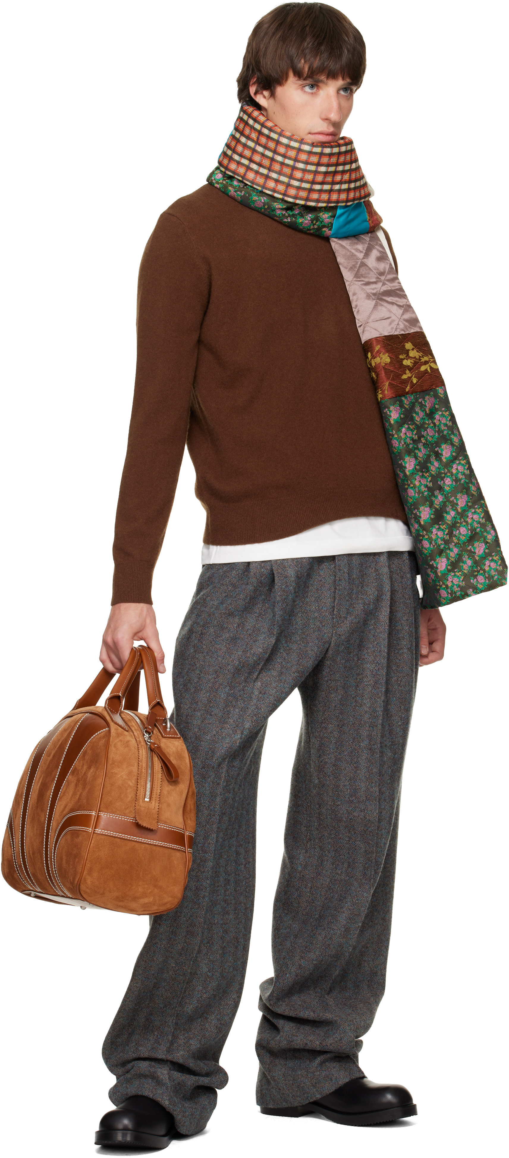 Dries Van Noten - 블랙 카프스킨 옥스포드 슈즈