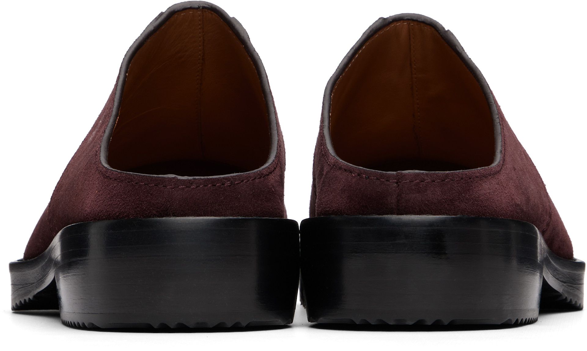 DRIES VAN NOTEN チェック柄ミュール DRIES VAN NOTEN チェック柄ミュール Suede sneaker mules - Spring