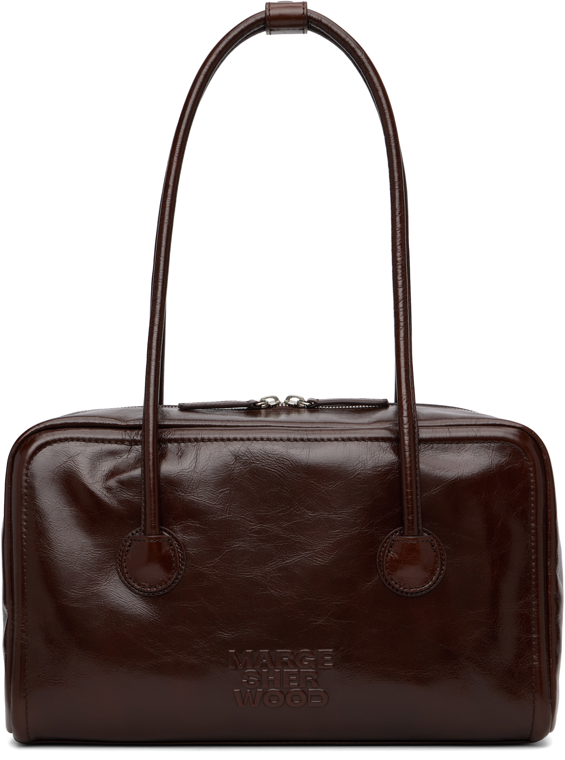 MARGESHERWOOD: Brown Soft Boston Bag | SSENSE