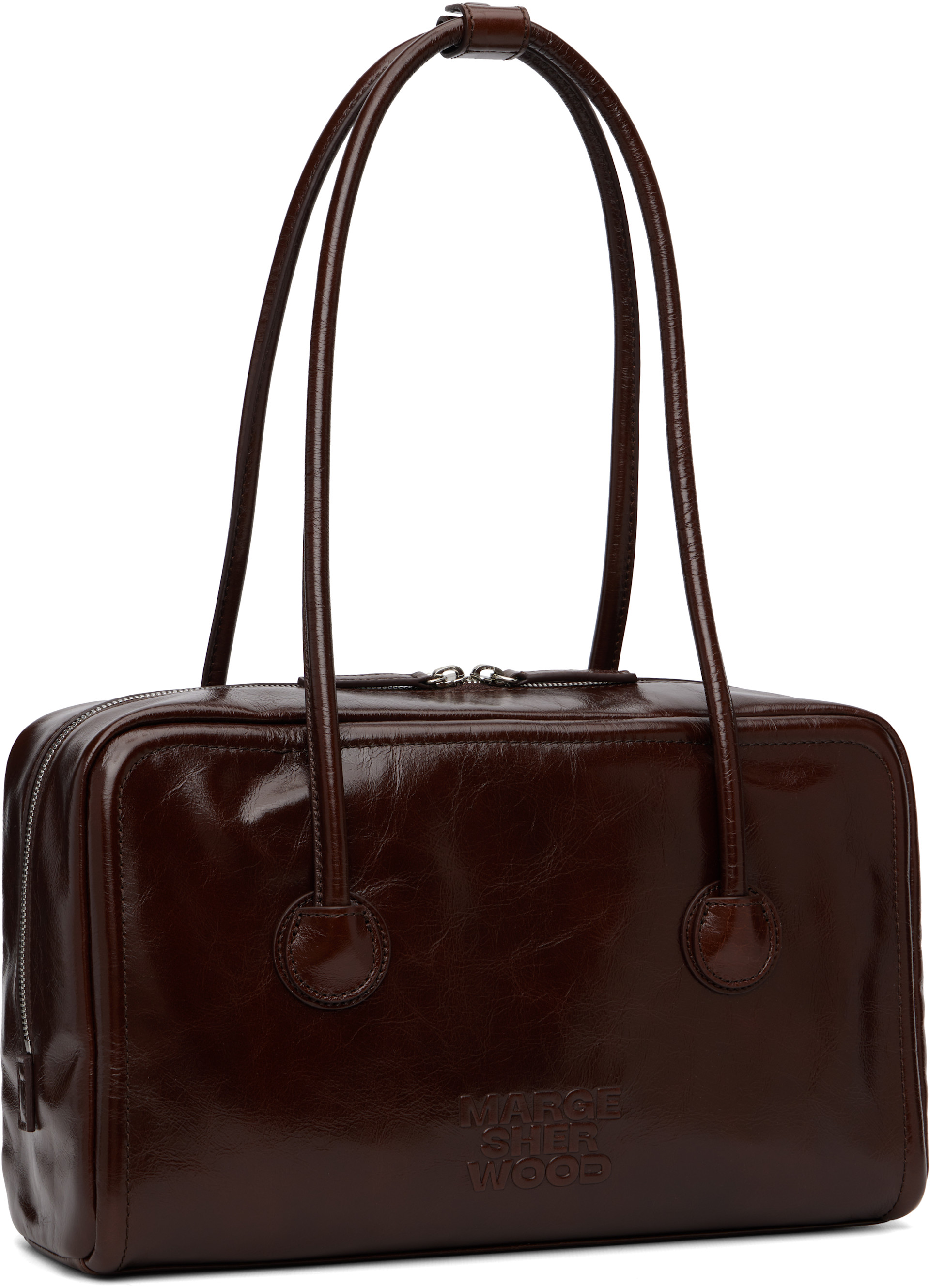 MARGESHERWOOD: Brown Soft Boston Bag | SSENSE