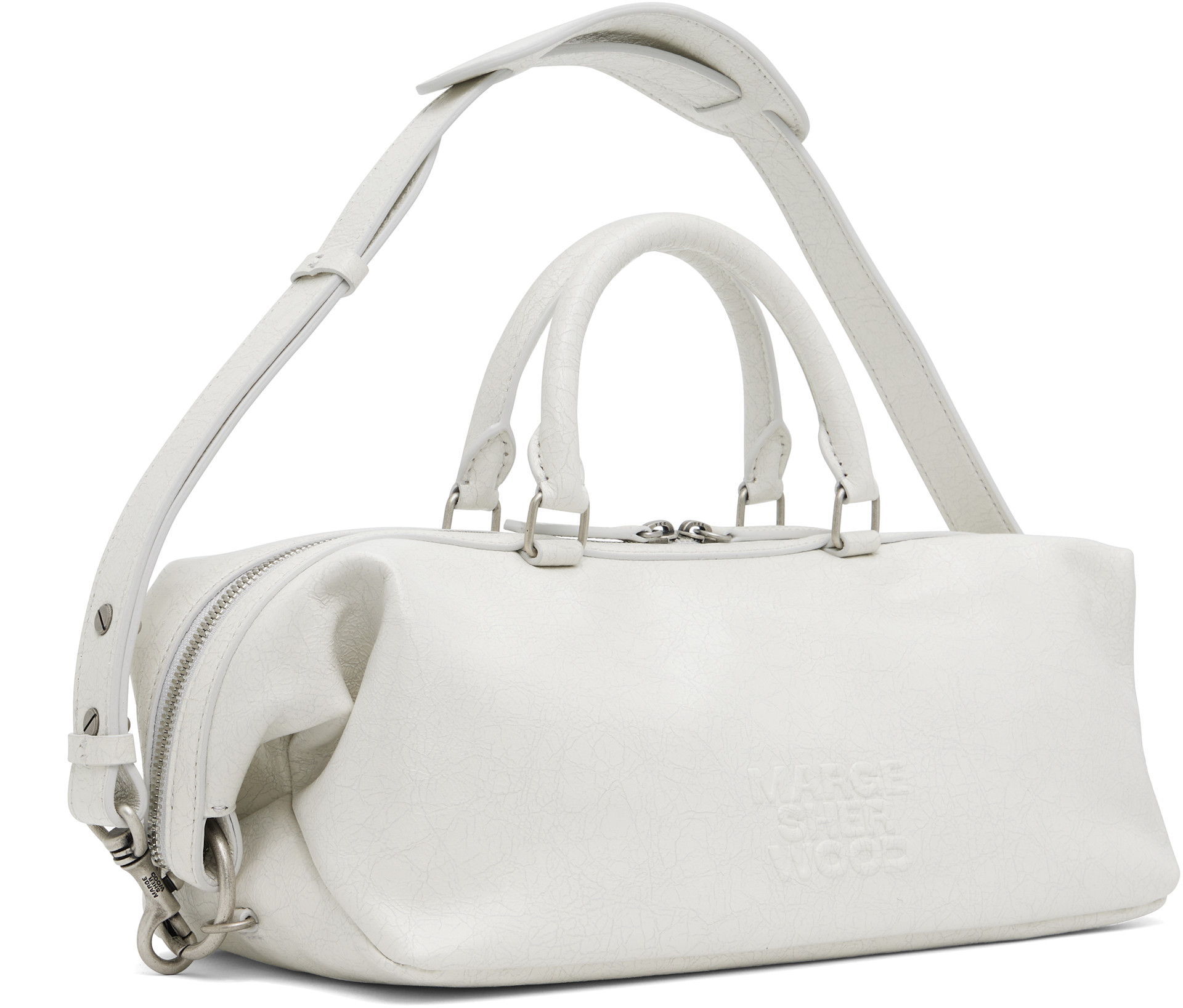 MARGESHERWOOD - Sac horizontal Dumpling blanc cassé