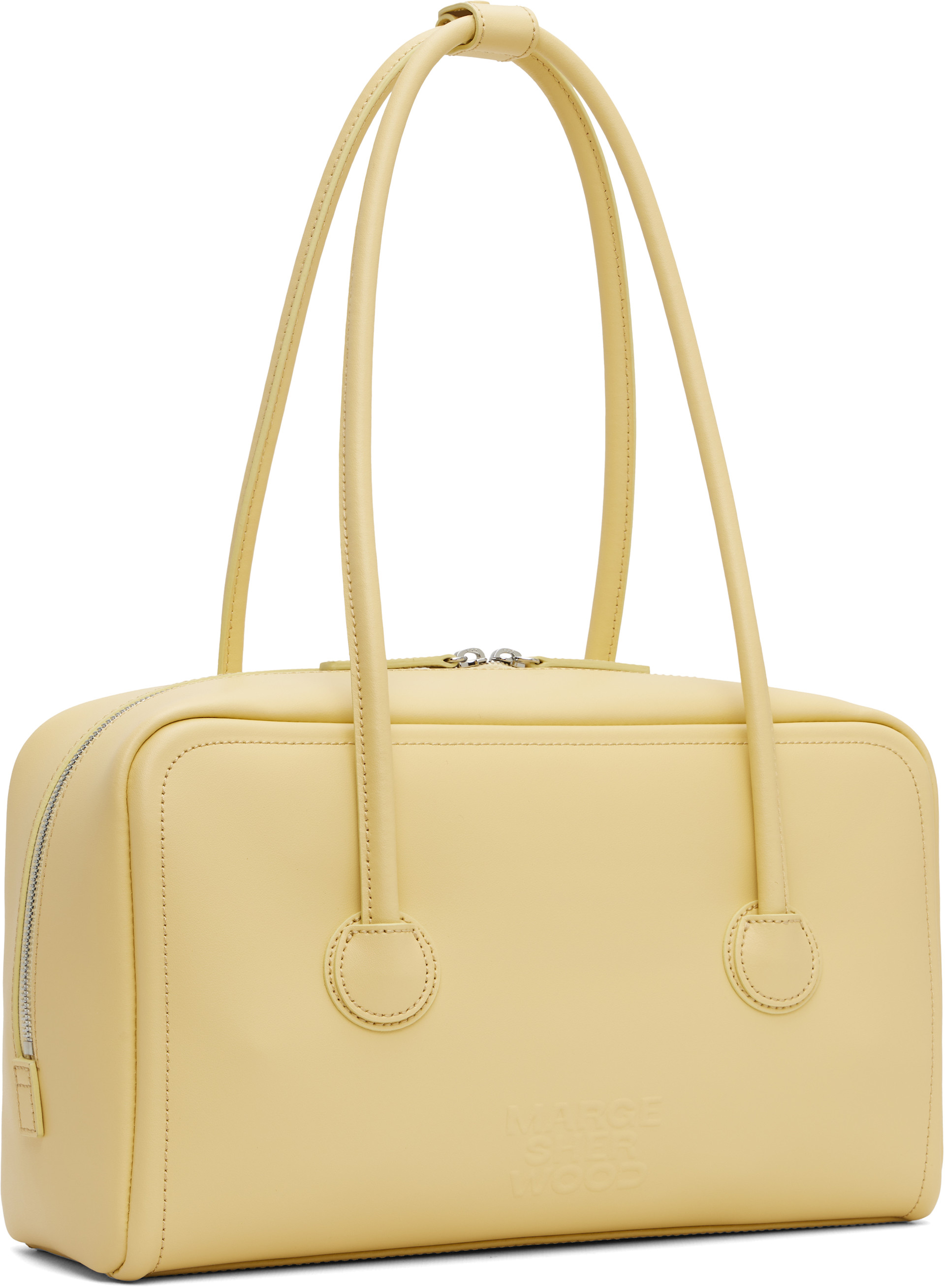 MARGESHERWOOD: Yellow Soft Boston Bag | SSENSE