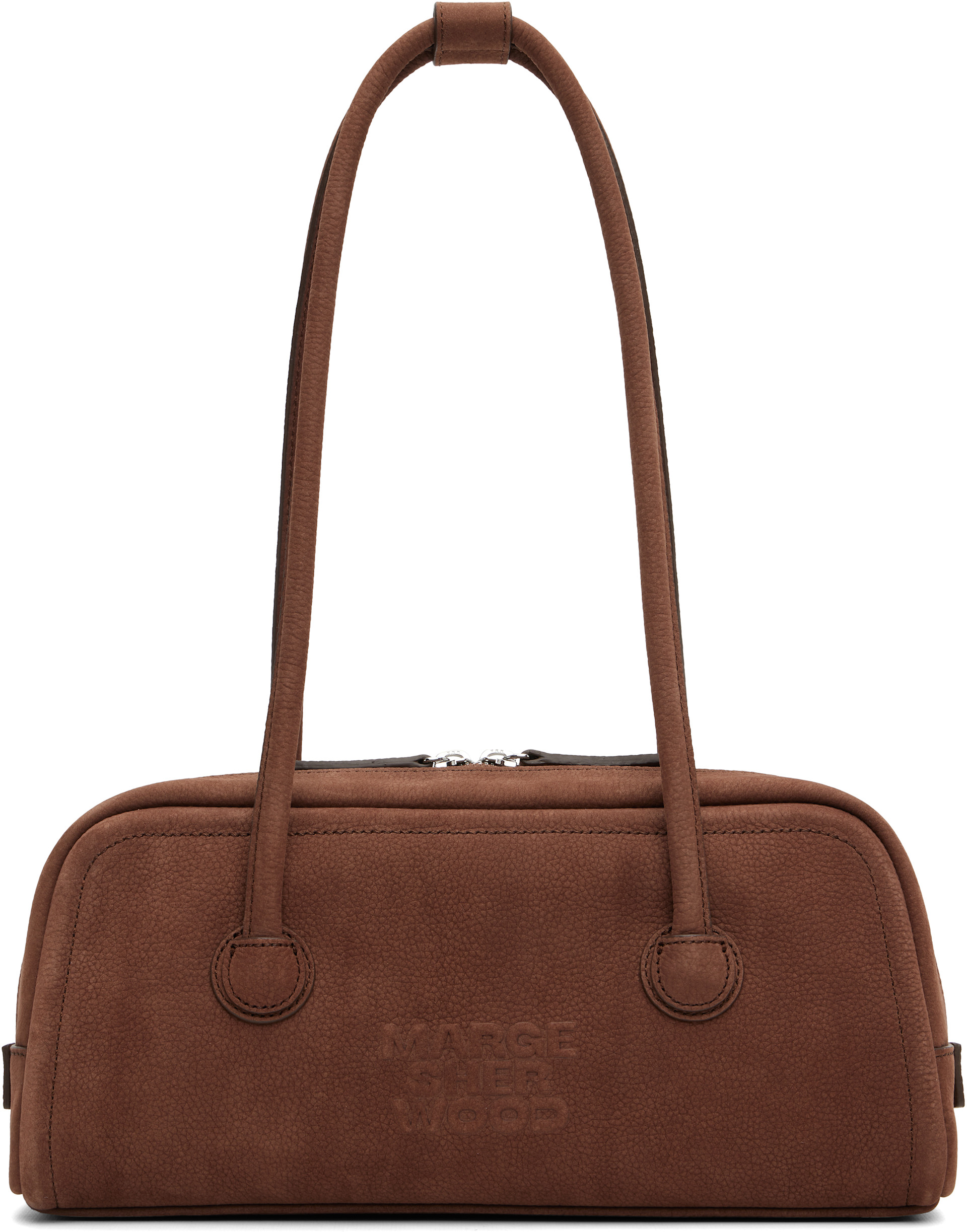 MARGESHERWOOD: Brown Soft Boston EW Bag | SSENSE