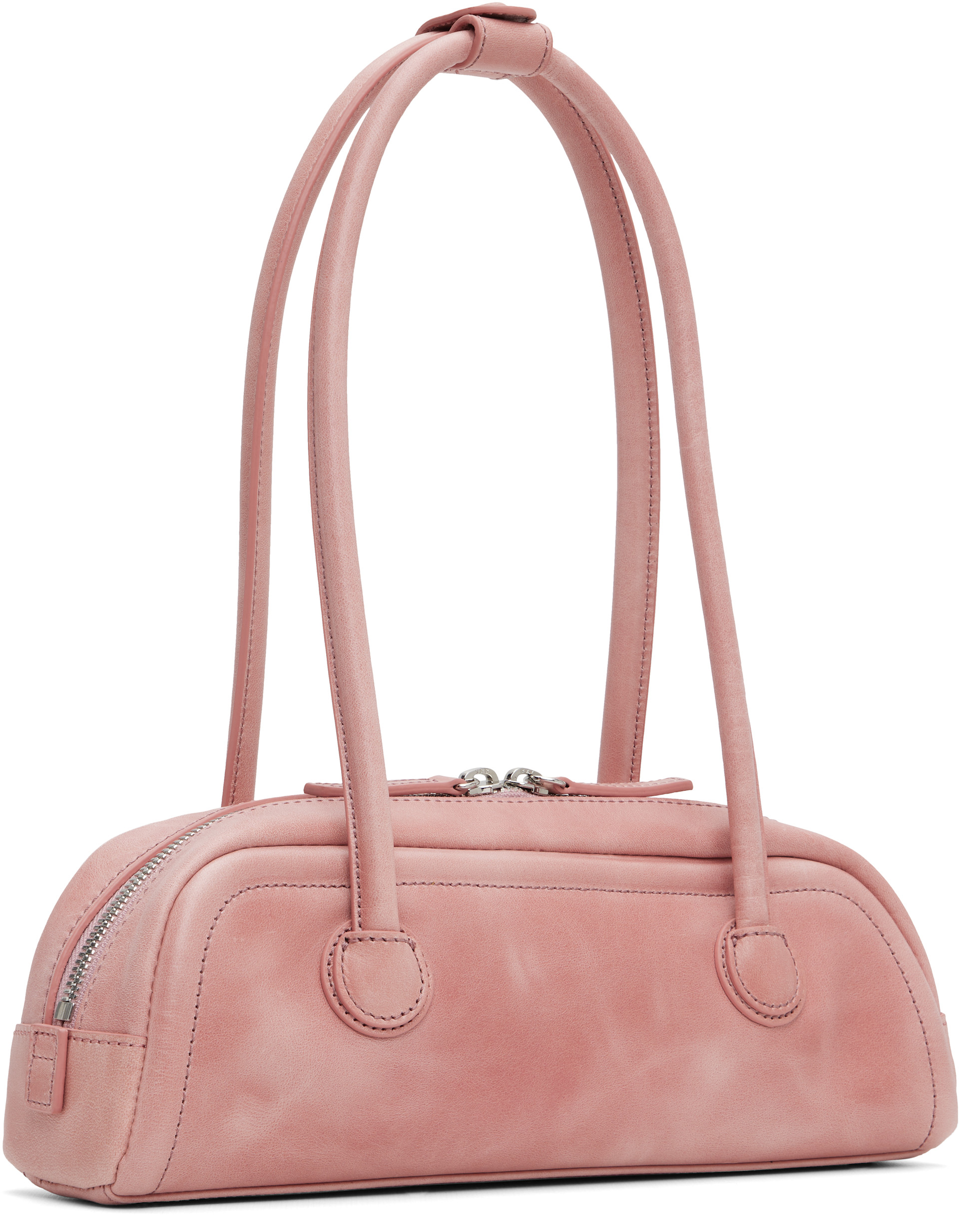 MARGESHERWOOD: Pink Soft Boston EW Mini Bag | SSENSE