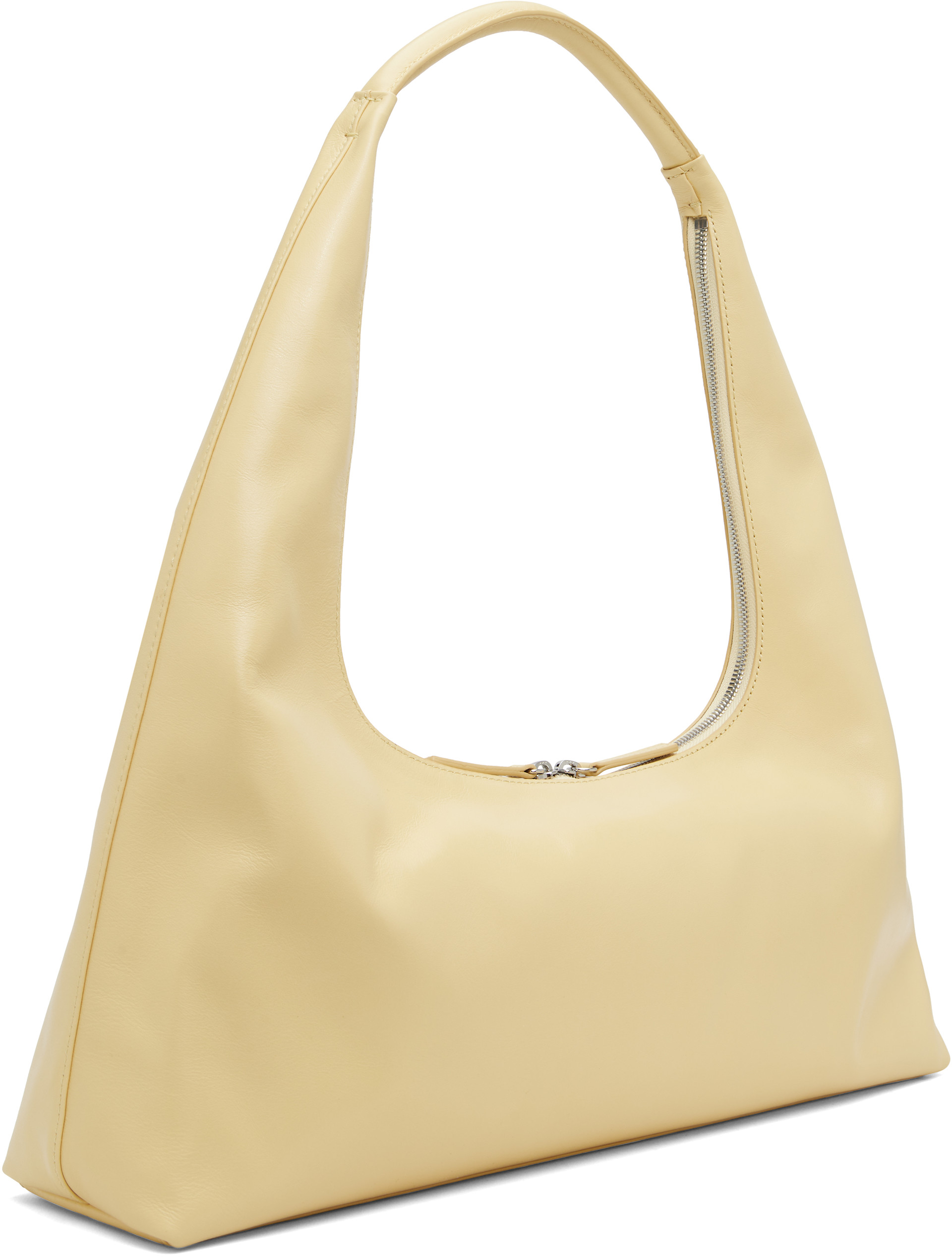 MARGESHERWOOD: Yellow Leather Large Bag | SSENSE
