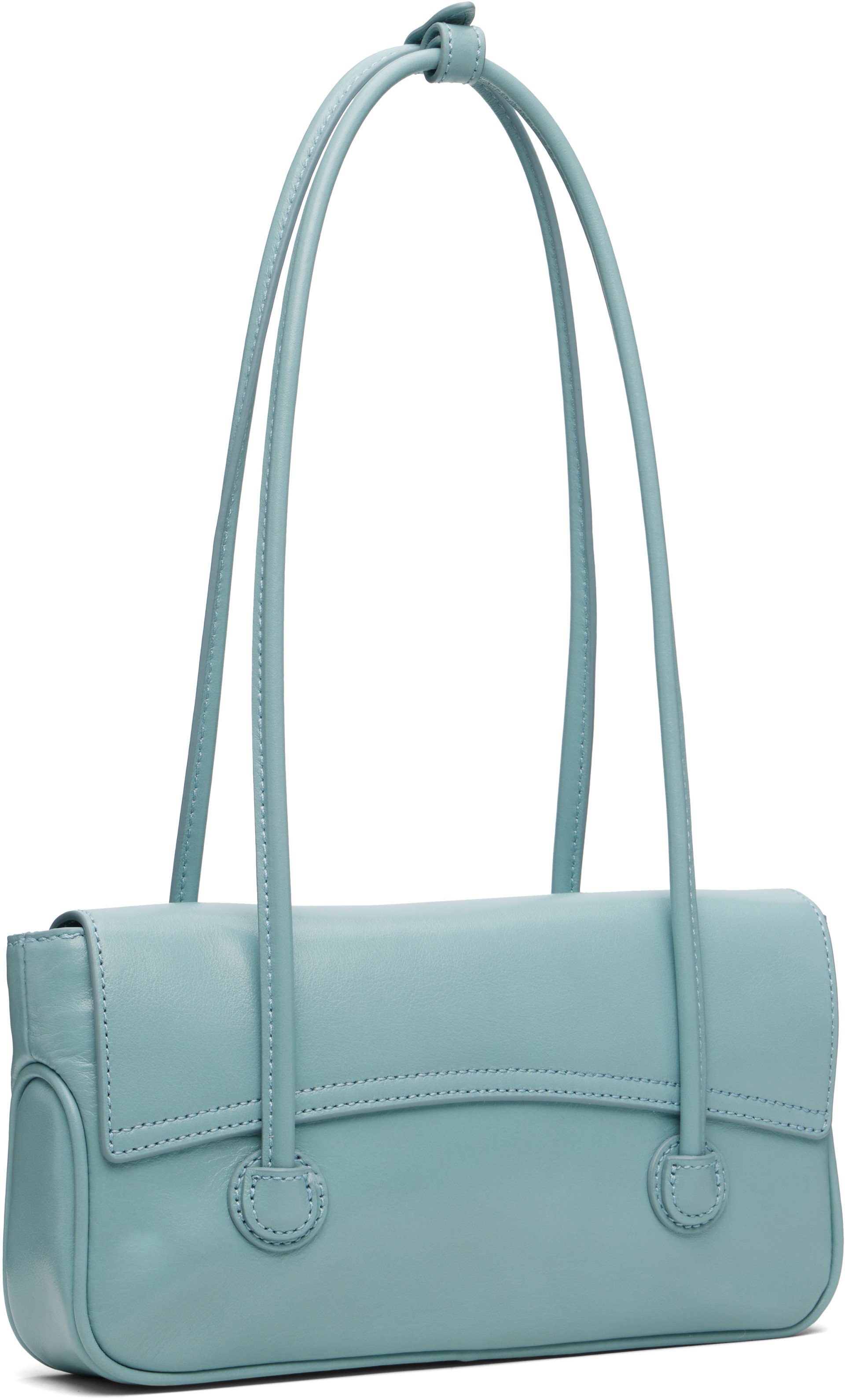 MARGESHERWOOD: Blue Flap Small Bag | SSENSE Hong Kong SAR China