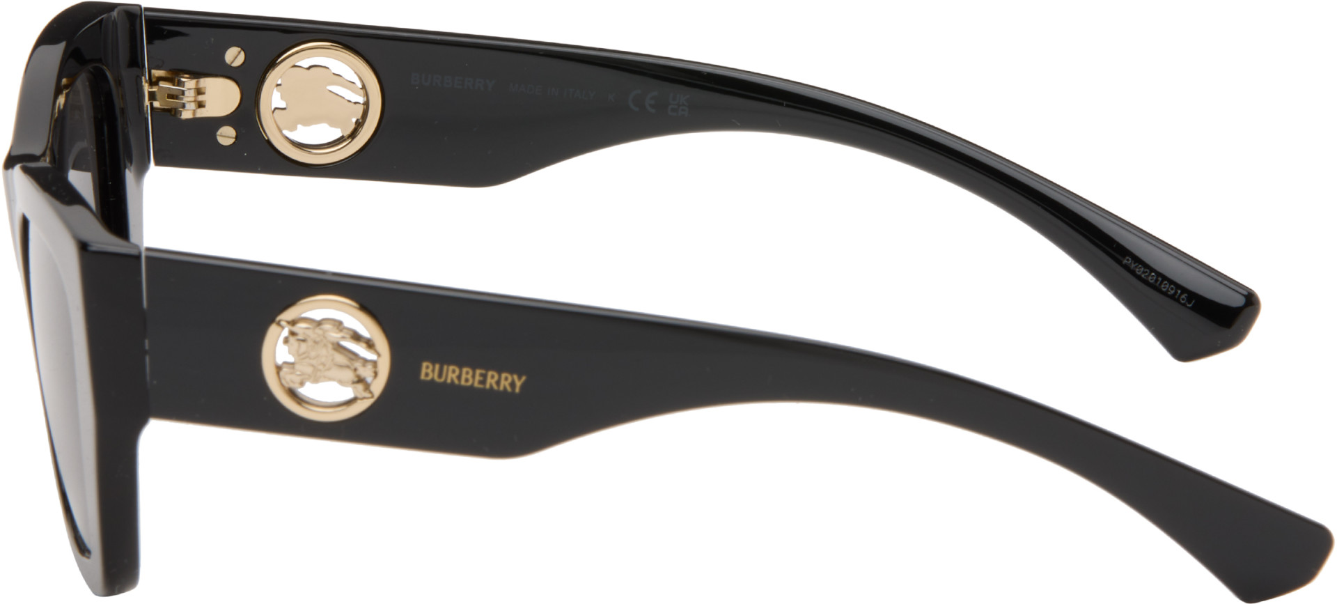 Burberry - Black Square Sunglasses