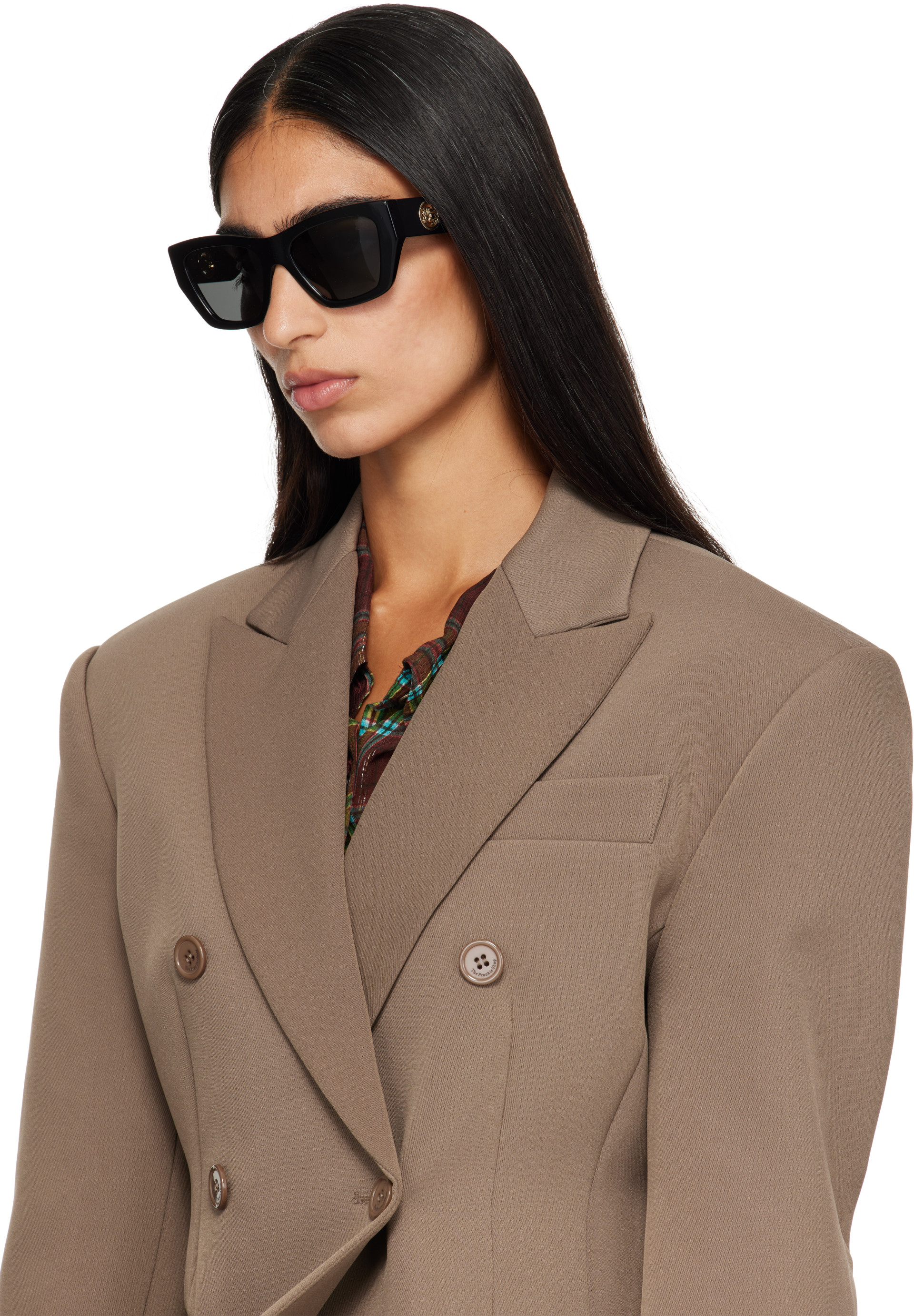 Burberry - Black Square Sunglasses