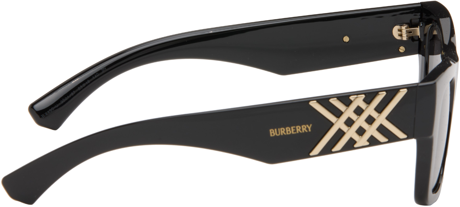 Burberry - 블랙 스퀘어 선글라스