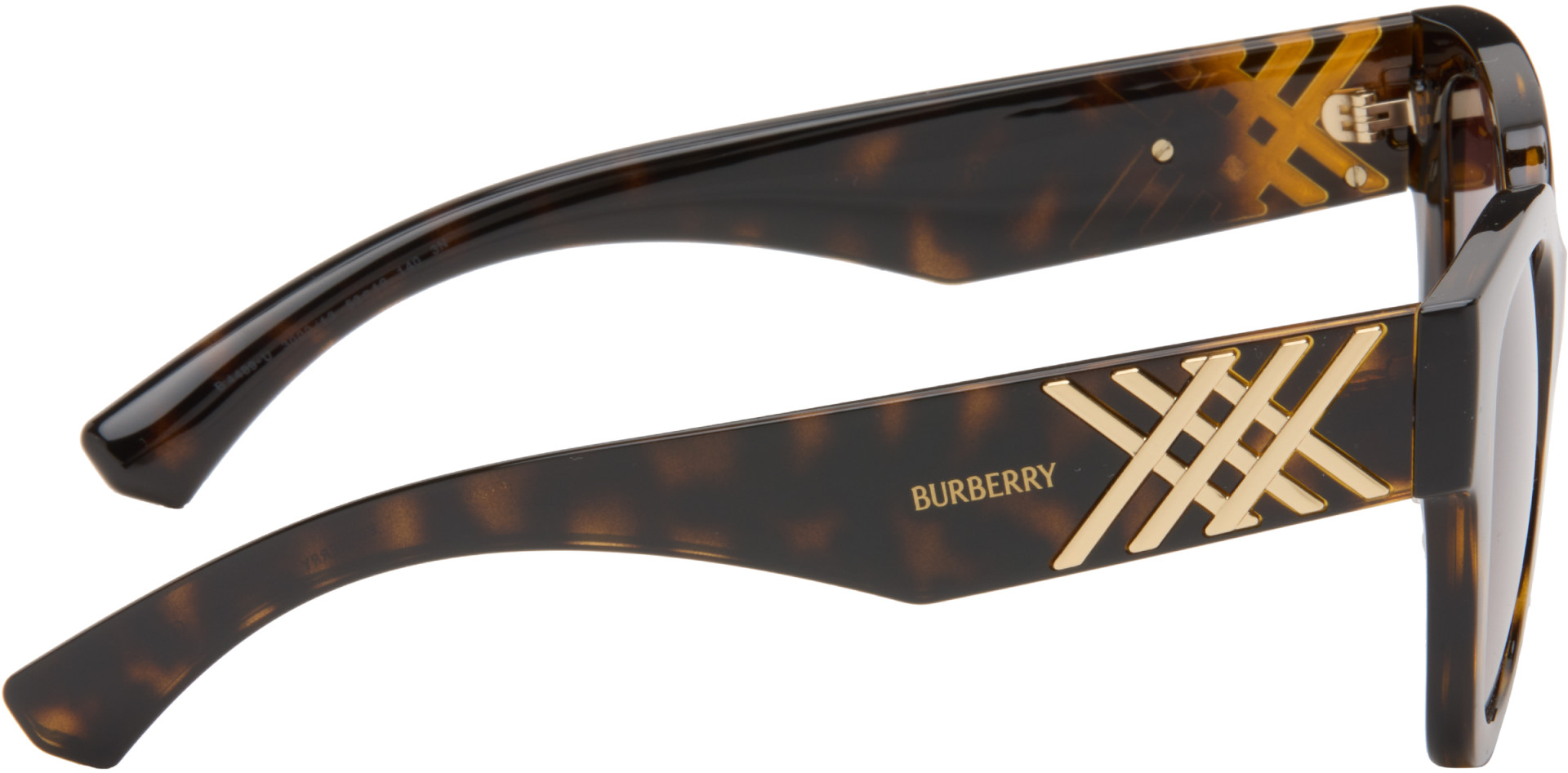 Burberry - ブラウン スクエアサングラス