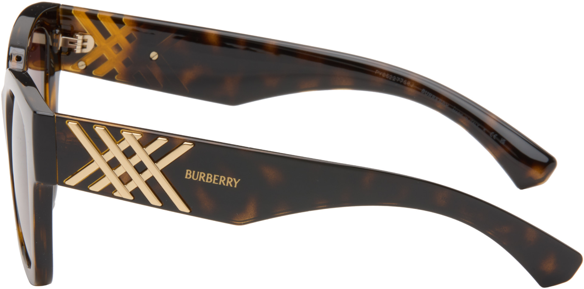 Burberry - ブラウン スクエアサングラス