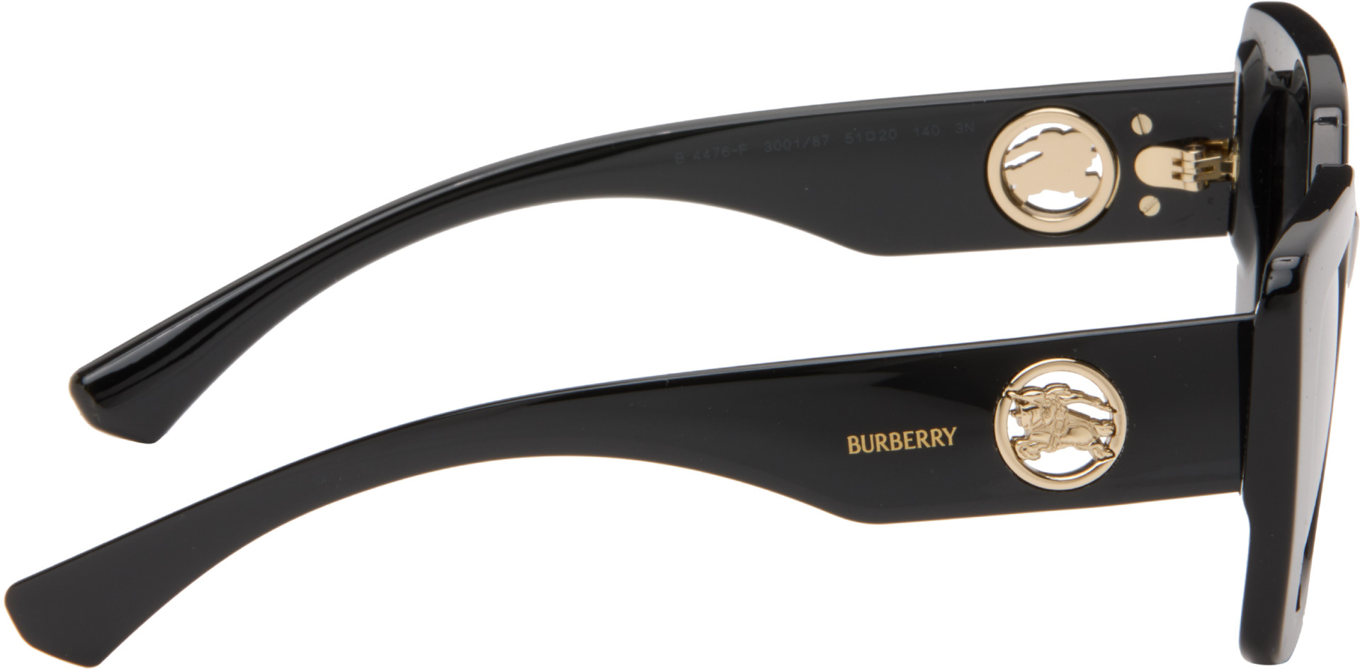 Burberry - ブラック スクエアサングラス