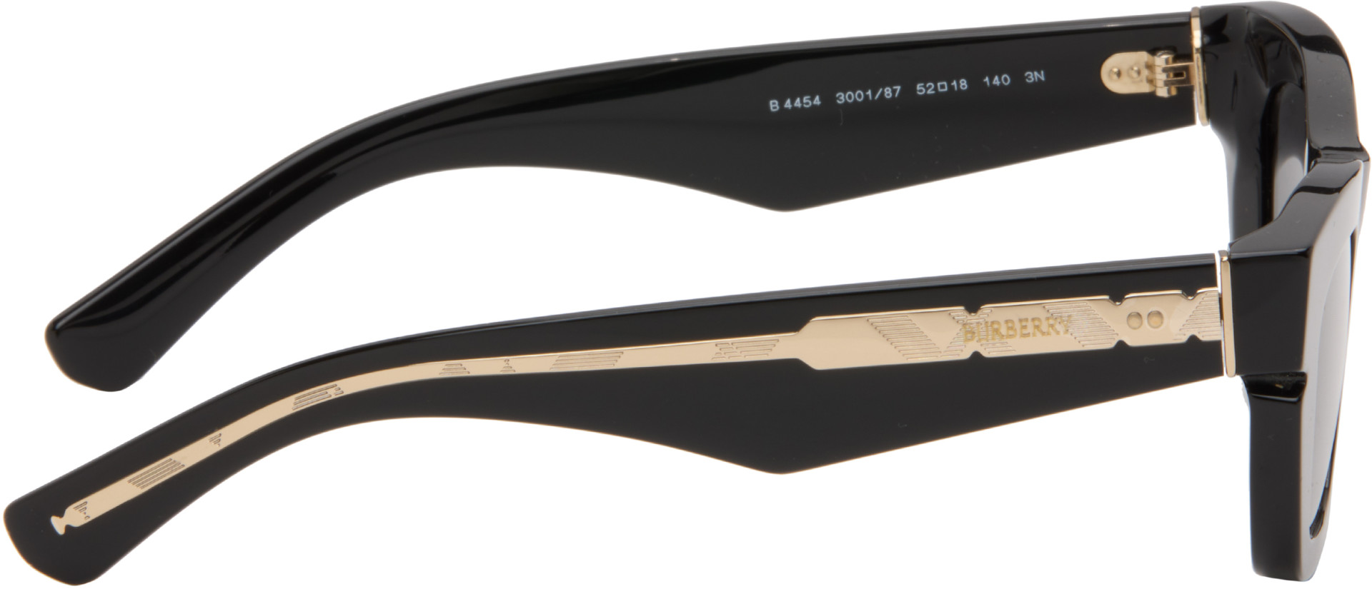 Burberry - Black Rectangle Sunglasses