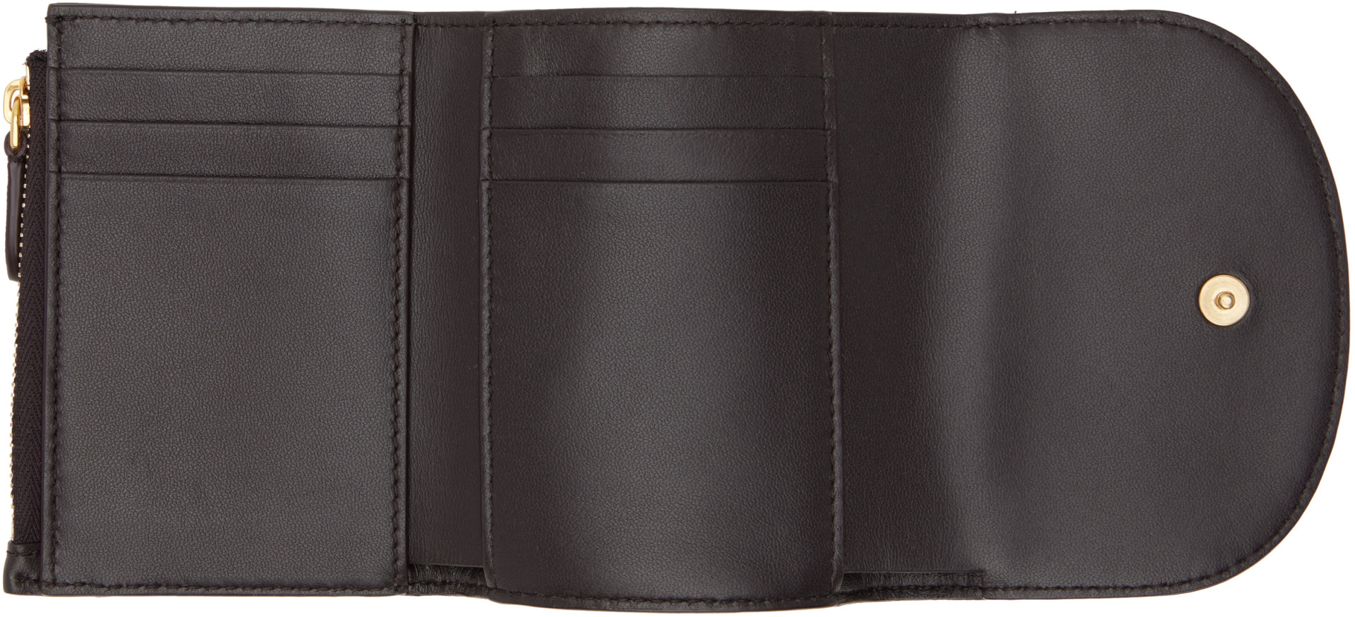 Burberry - Portefeuille compact Highlands beige