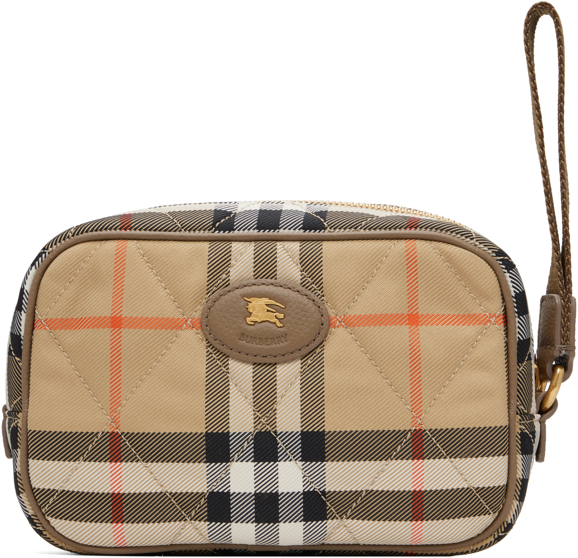 Burberry - Pochette Horseshoe beige
