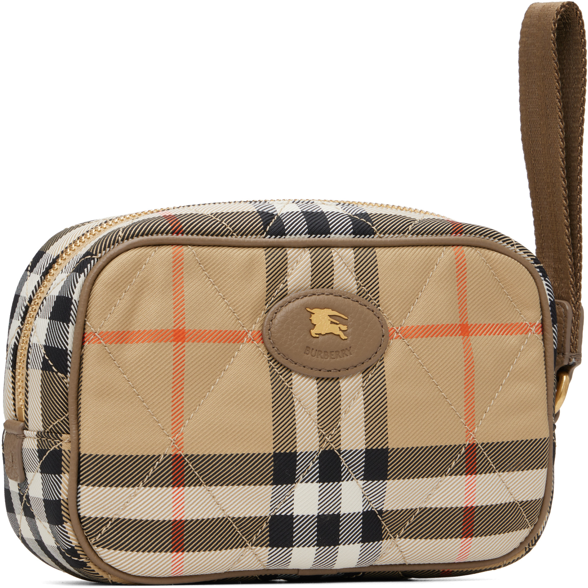 Burberry - Pochette Horseshoe beige