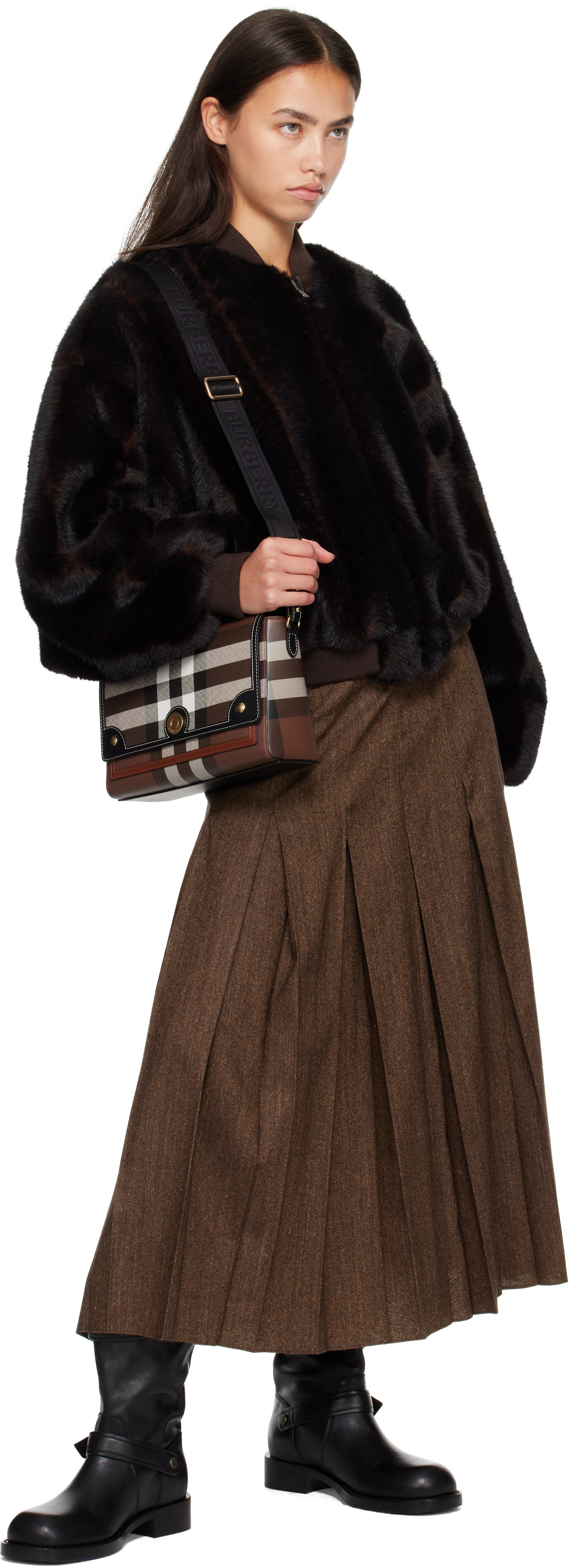 Burberry - Brown Note Bag