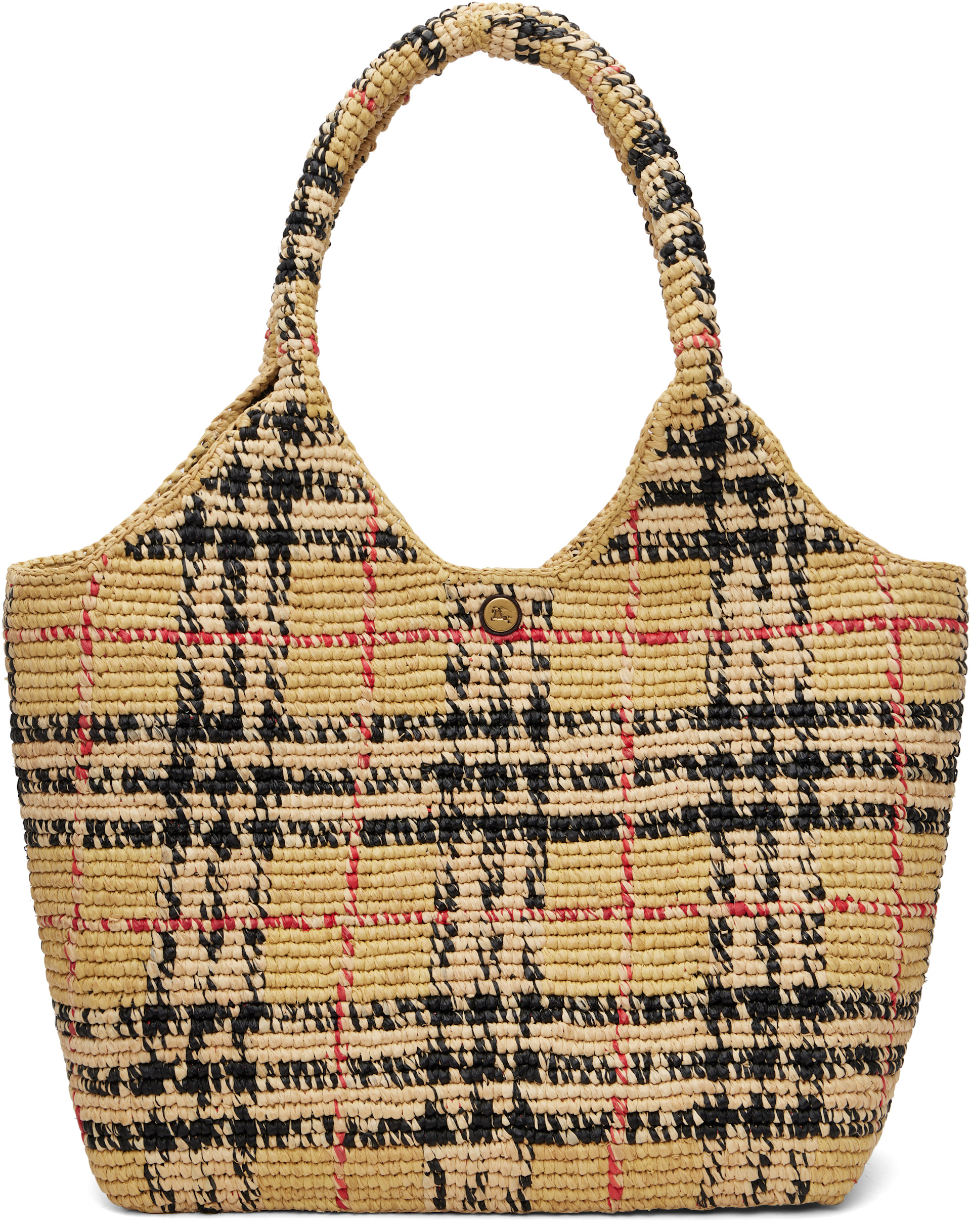 Burberry - Petit cabas Margate beige
