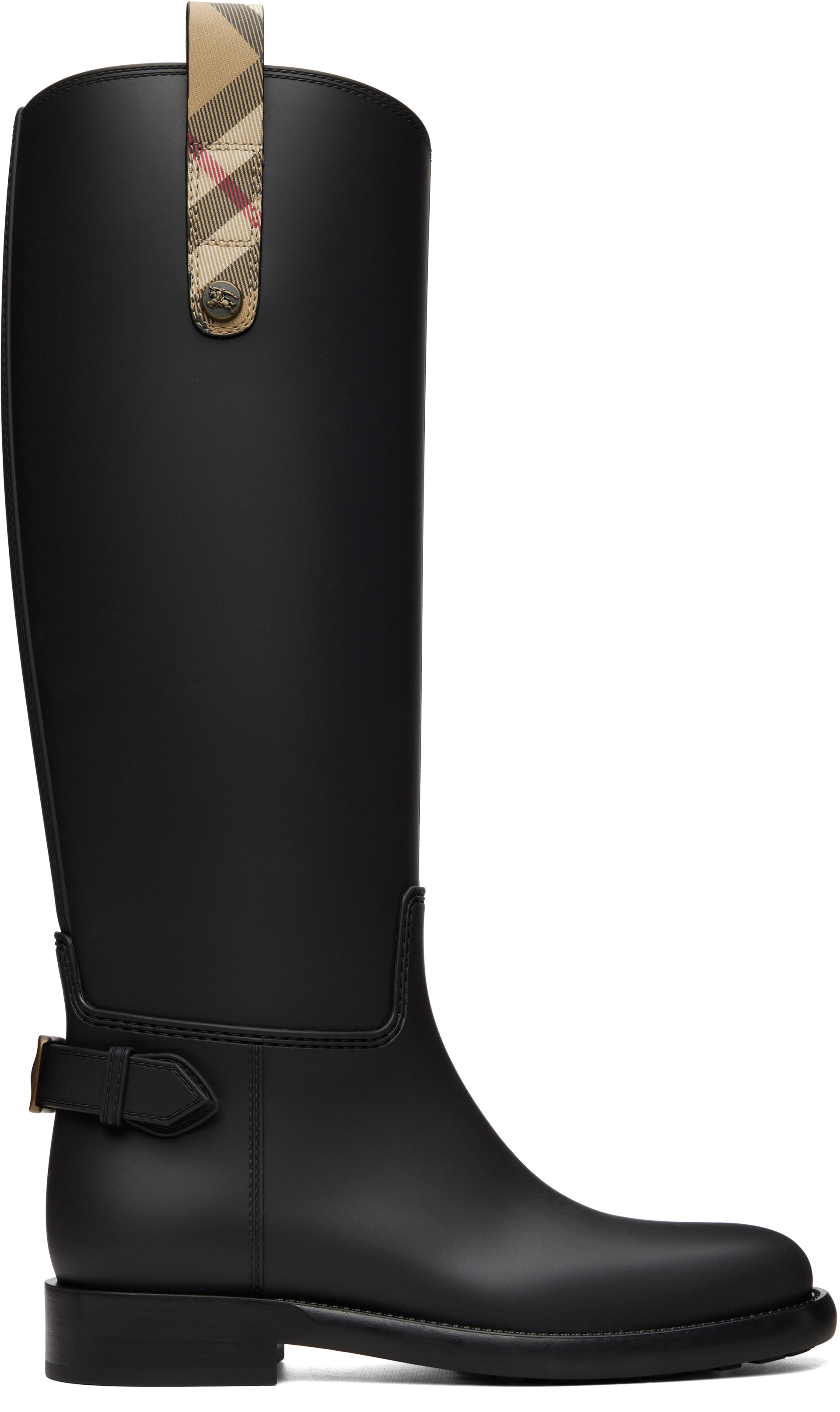 Burberry - Bottes Cavalier noires