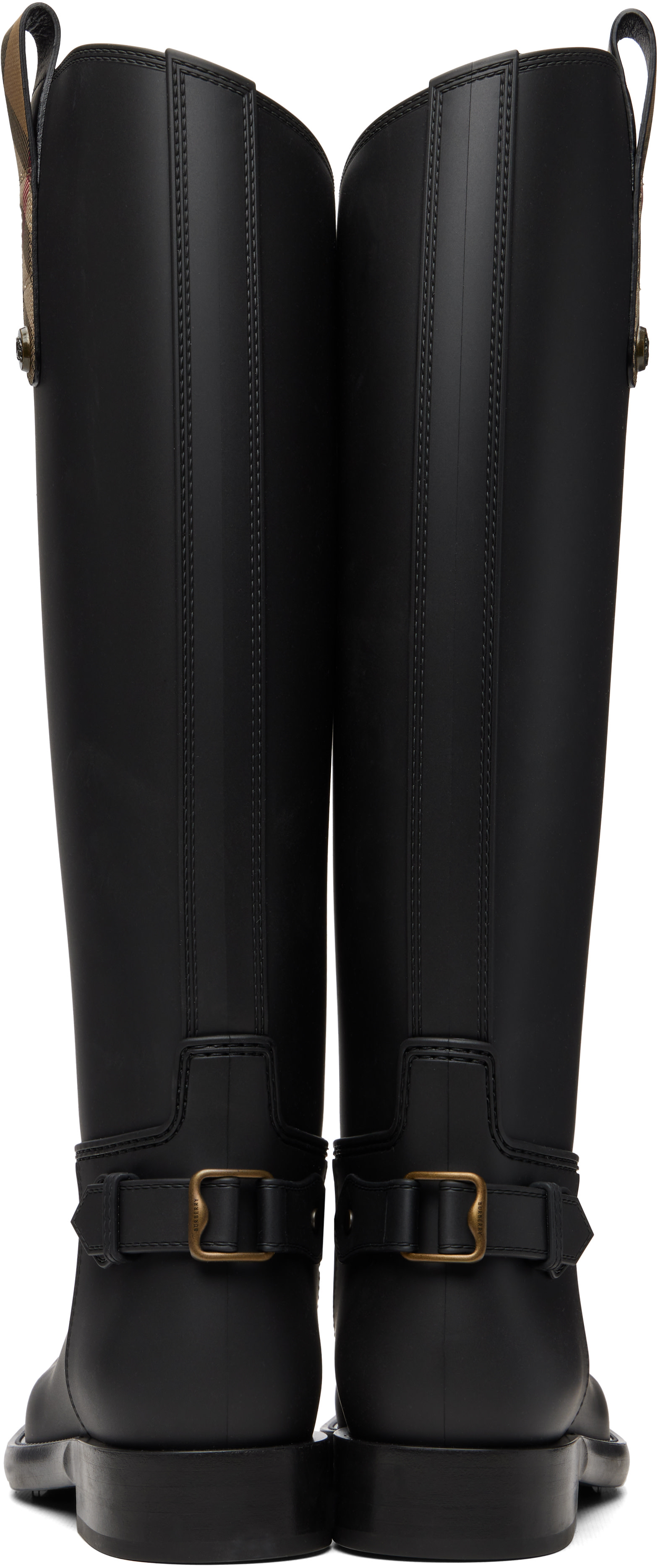 Burberry - Bottes Cavalier noires
