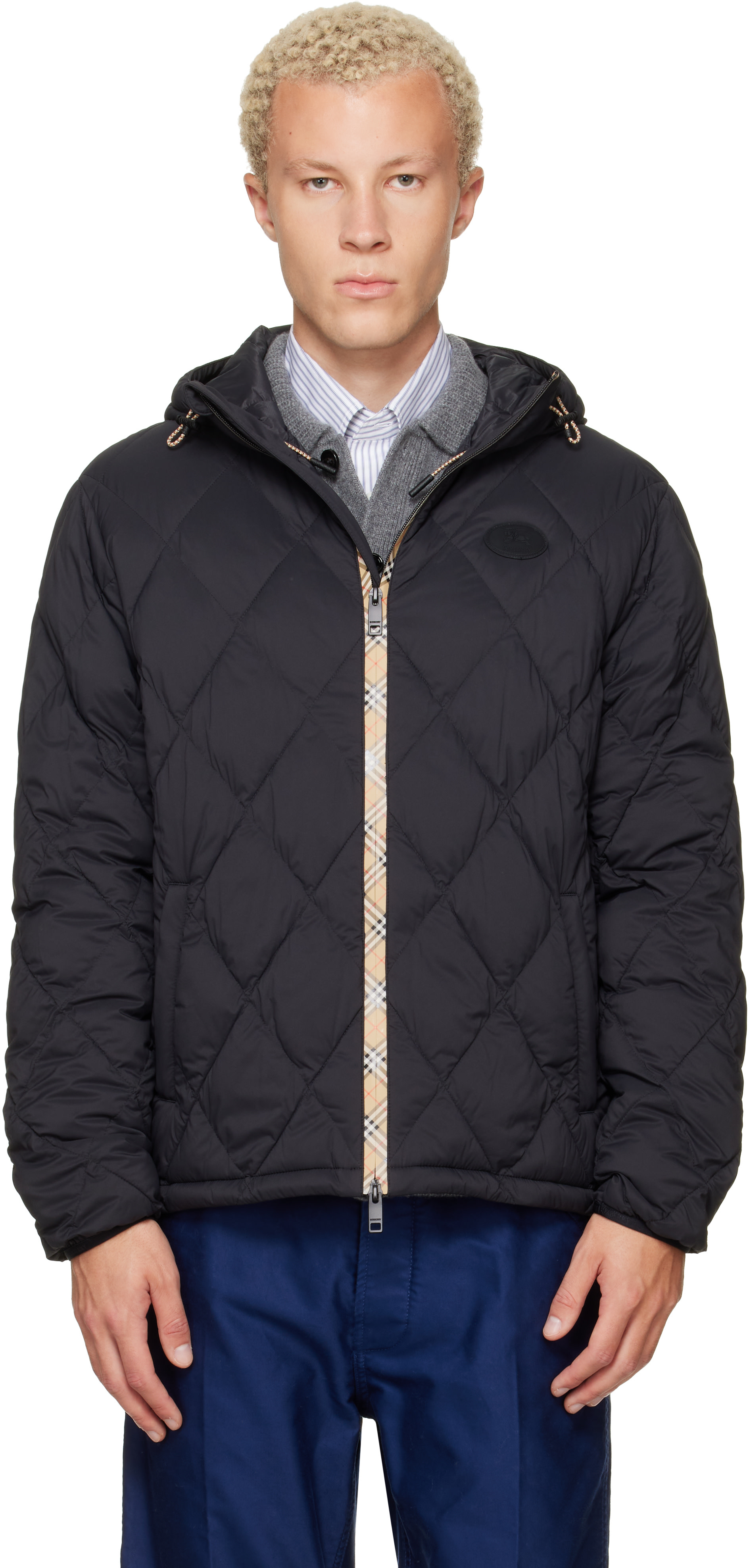 Burberry - Blouson isolé noir