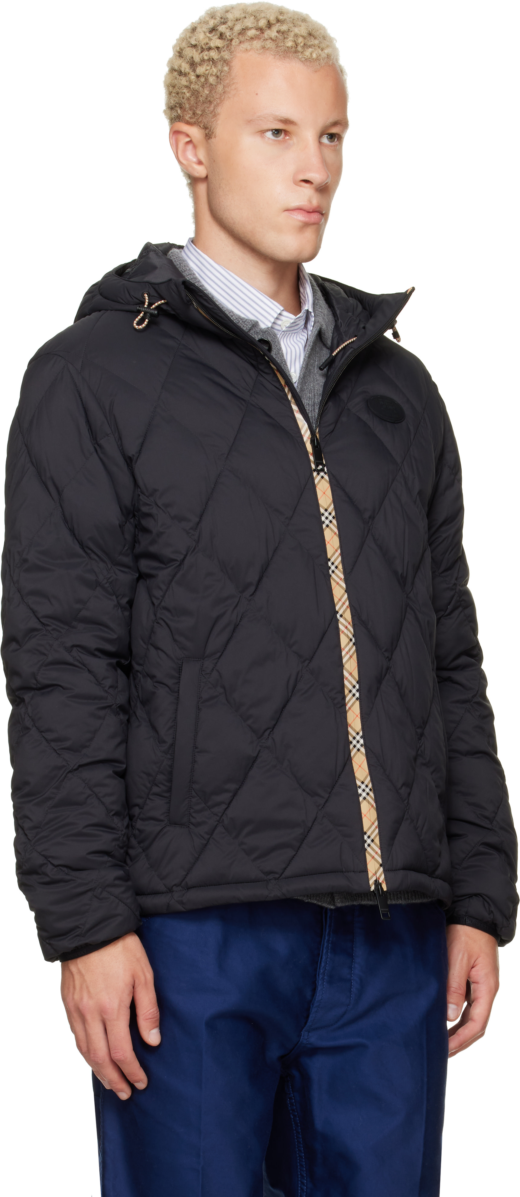 Burberry - Blouson isolé noir