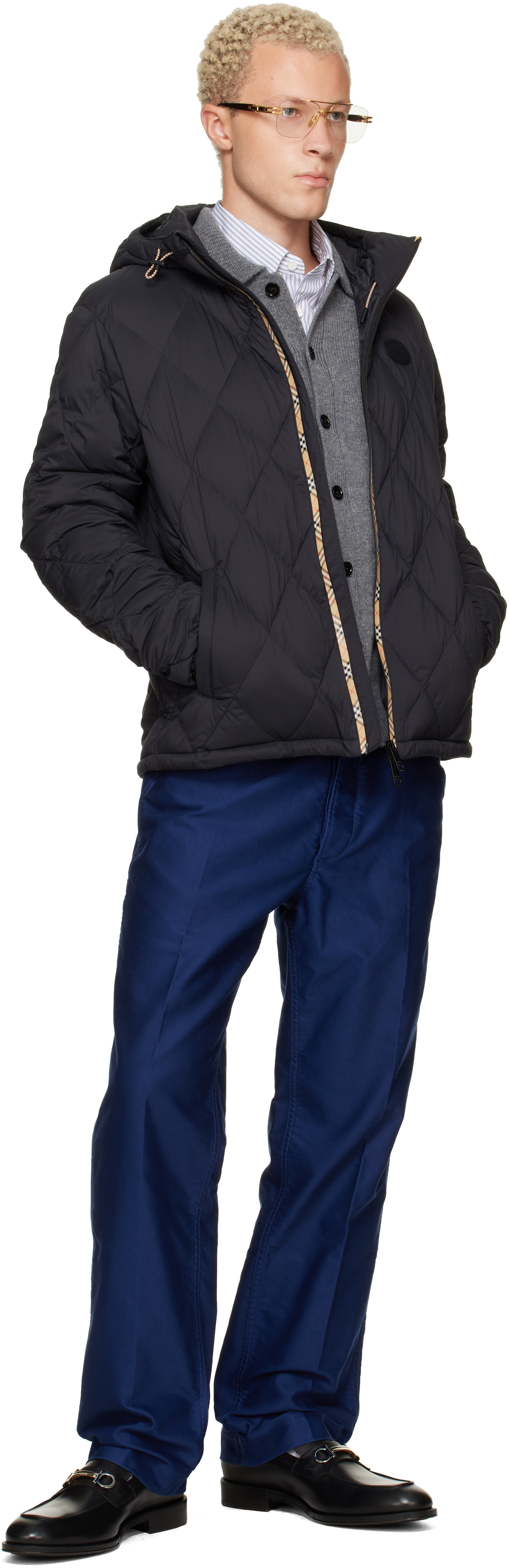 Burberry - Blouson isolé noir