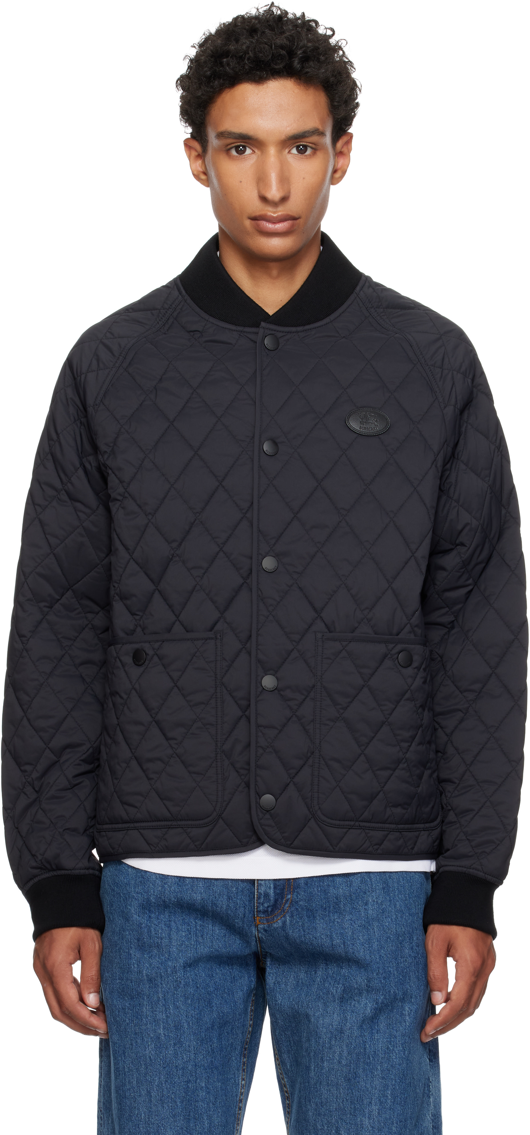 Burberry - Black Quilted Nylon Jacket
