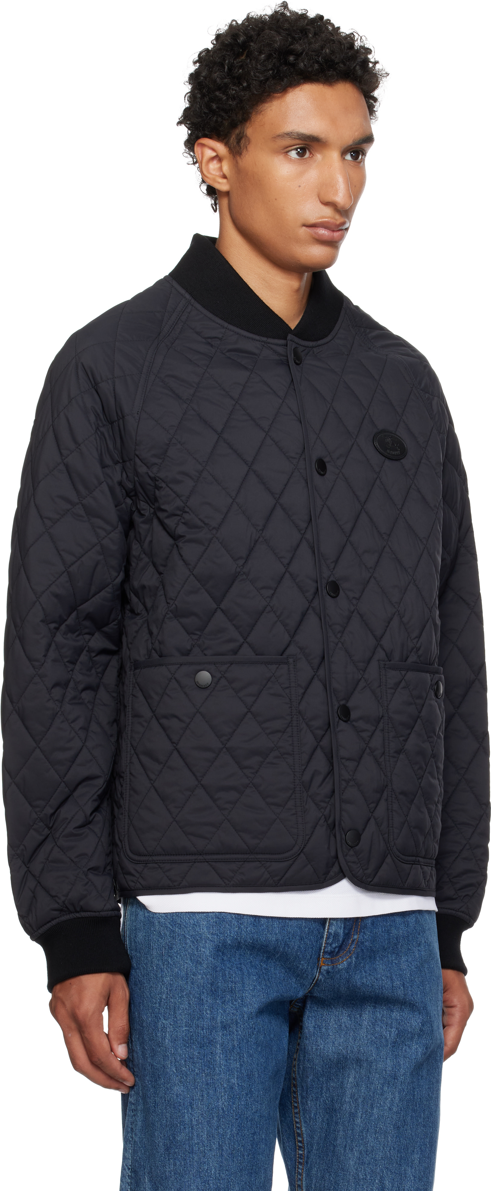 Burberry - Black Quilted Nylon Jacket