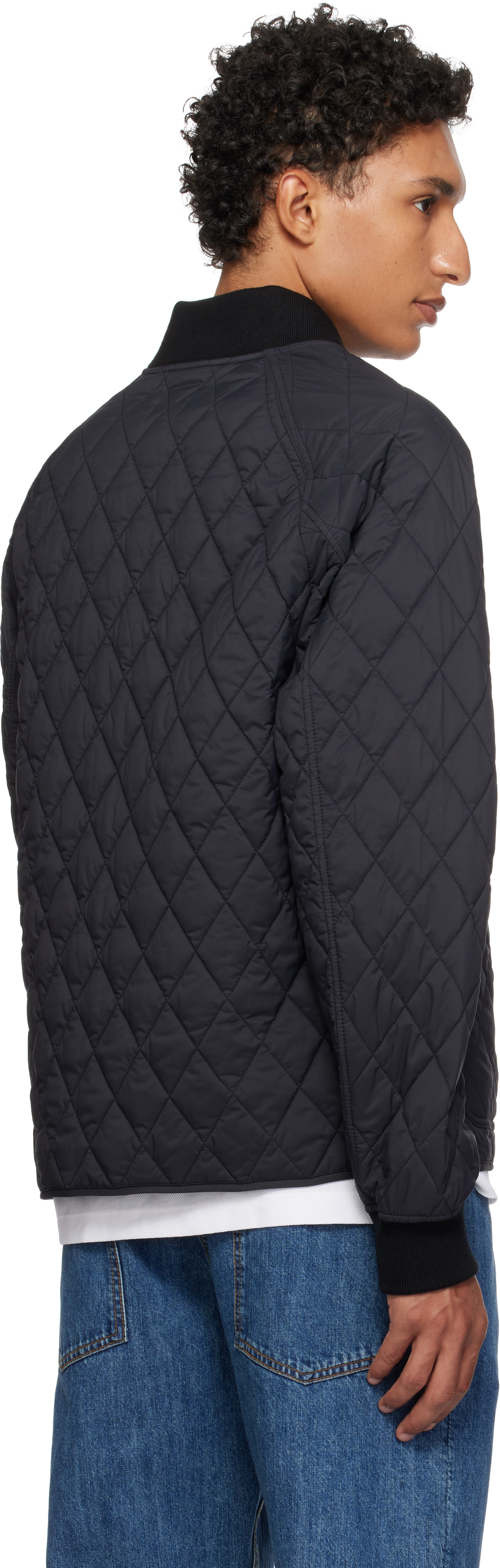 Burberry - Black Quilted Nylon Jacket