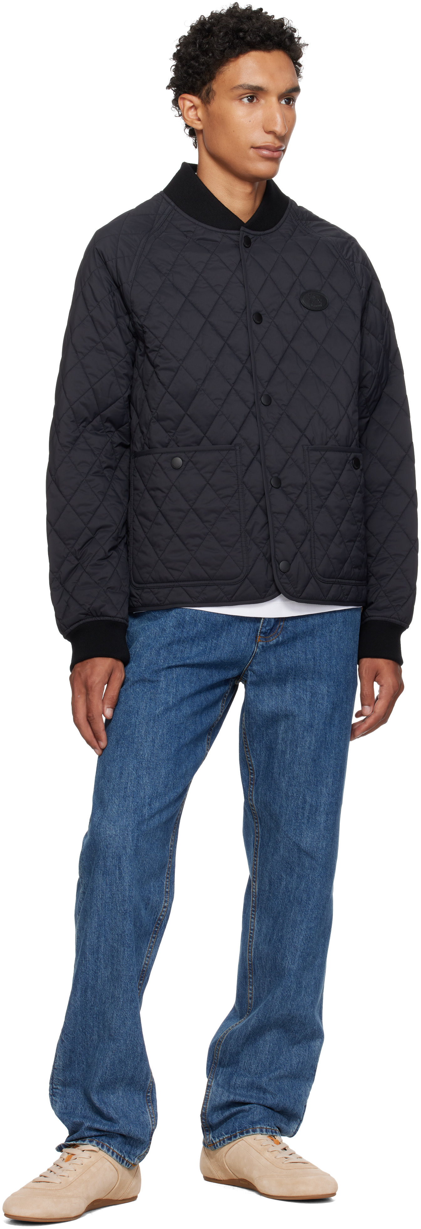 Burberry - Black Quilted Nylon Jacket