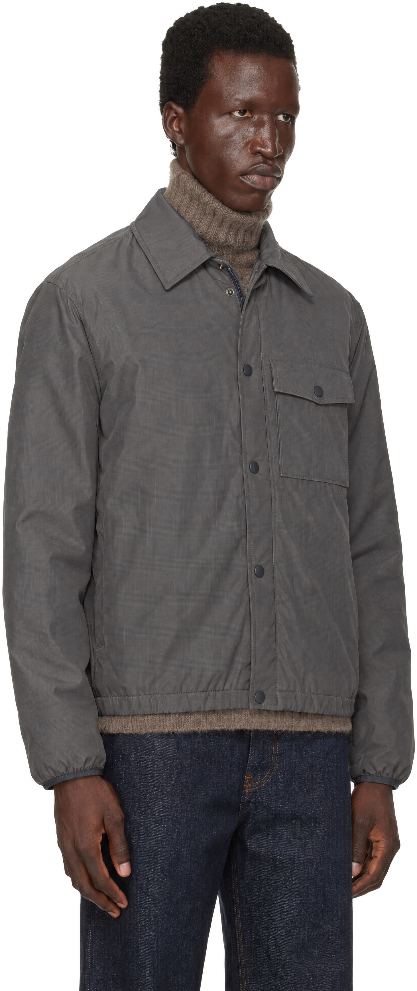 Burberry - Blouson Dalewood gris