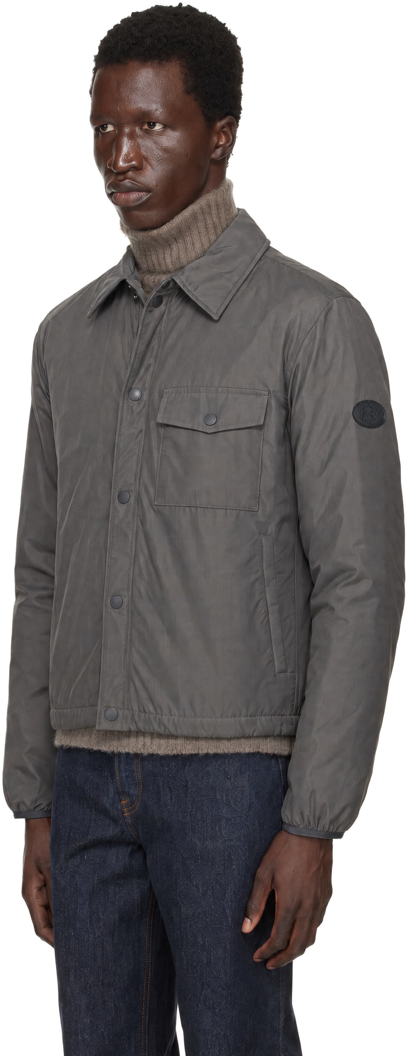 Burberry - Gray Dalewood Jacket