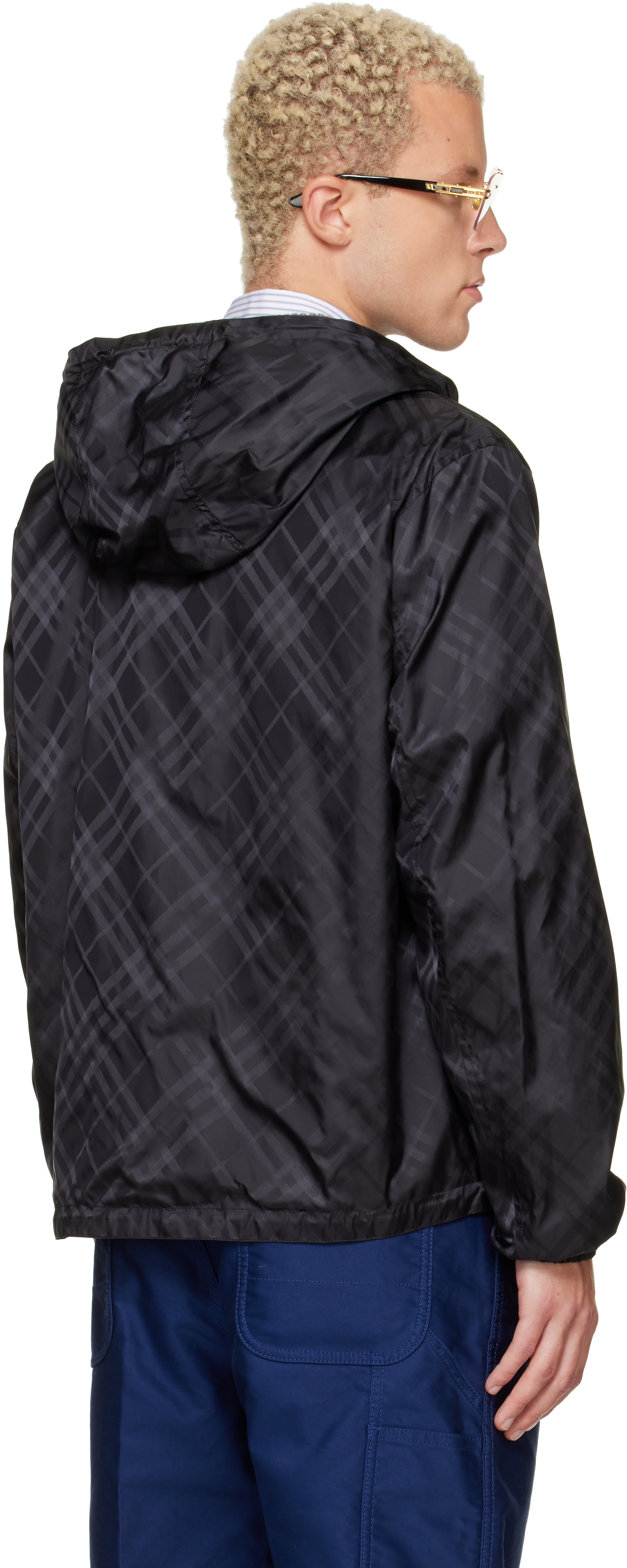 Burberry - Black Check Reversible Jacket