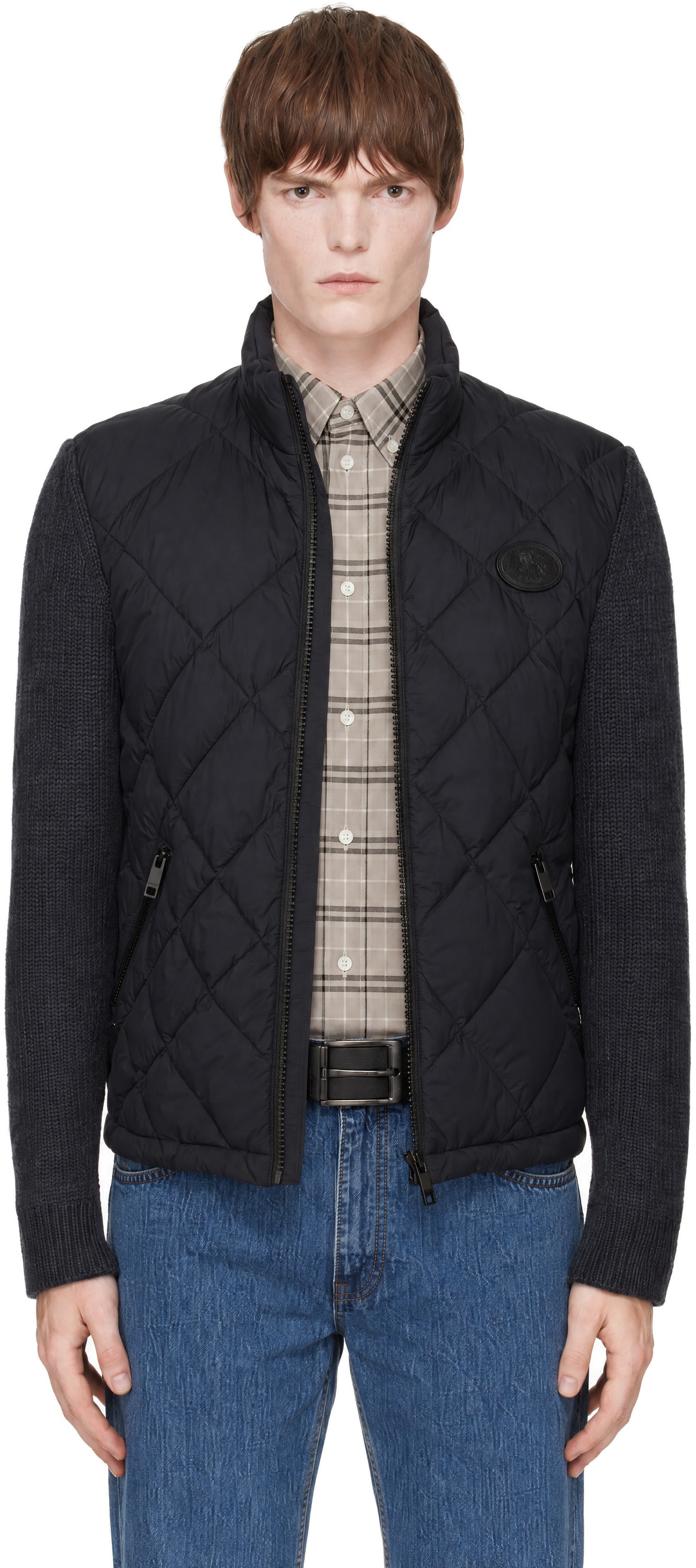 Burberry - Black Nylon Dunsbury Puffer Down Jacket