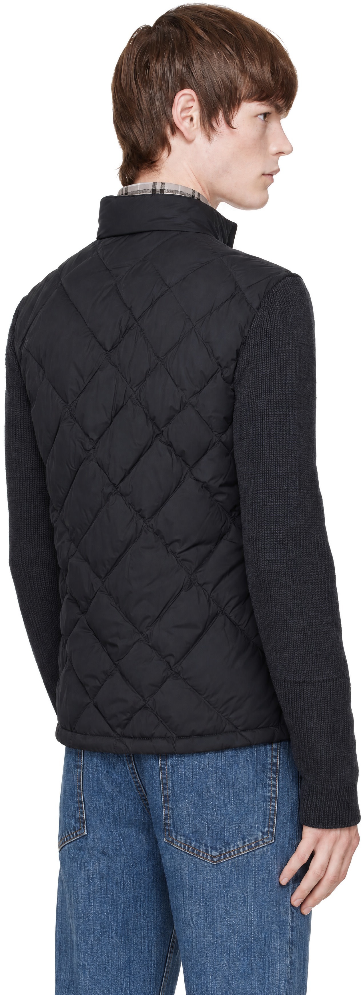 Burberry - Black Nylon Dunsbury Puffer Down Jacket
