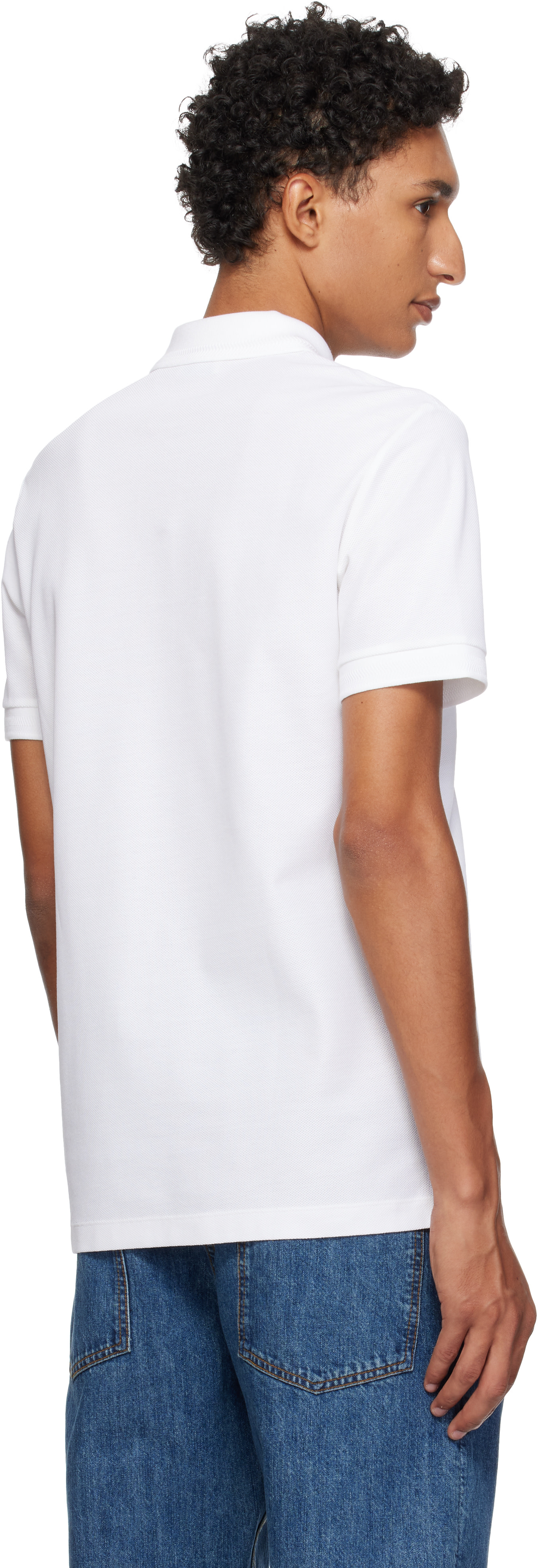 Burberry - White Cotton Polo