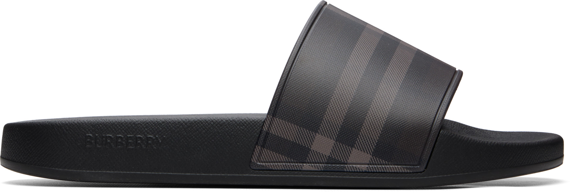 Burberry - Brown Check Slides