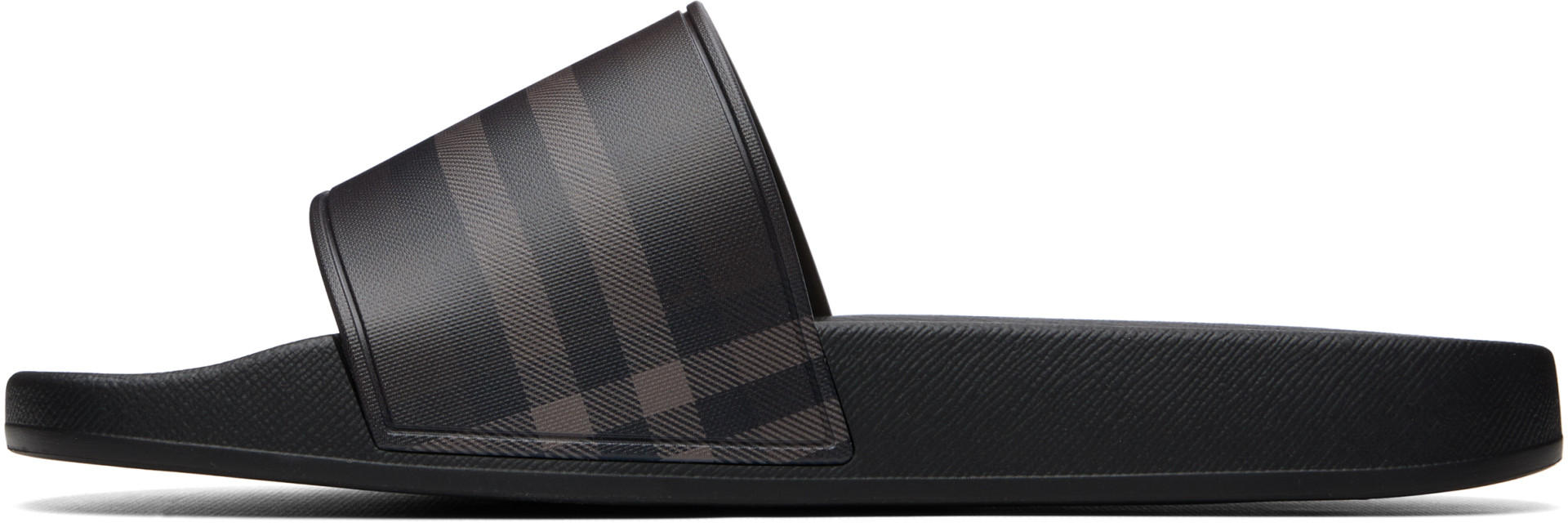 Burberry - Brown Check Slides