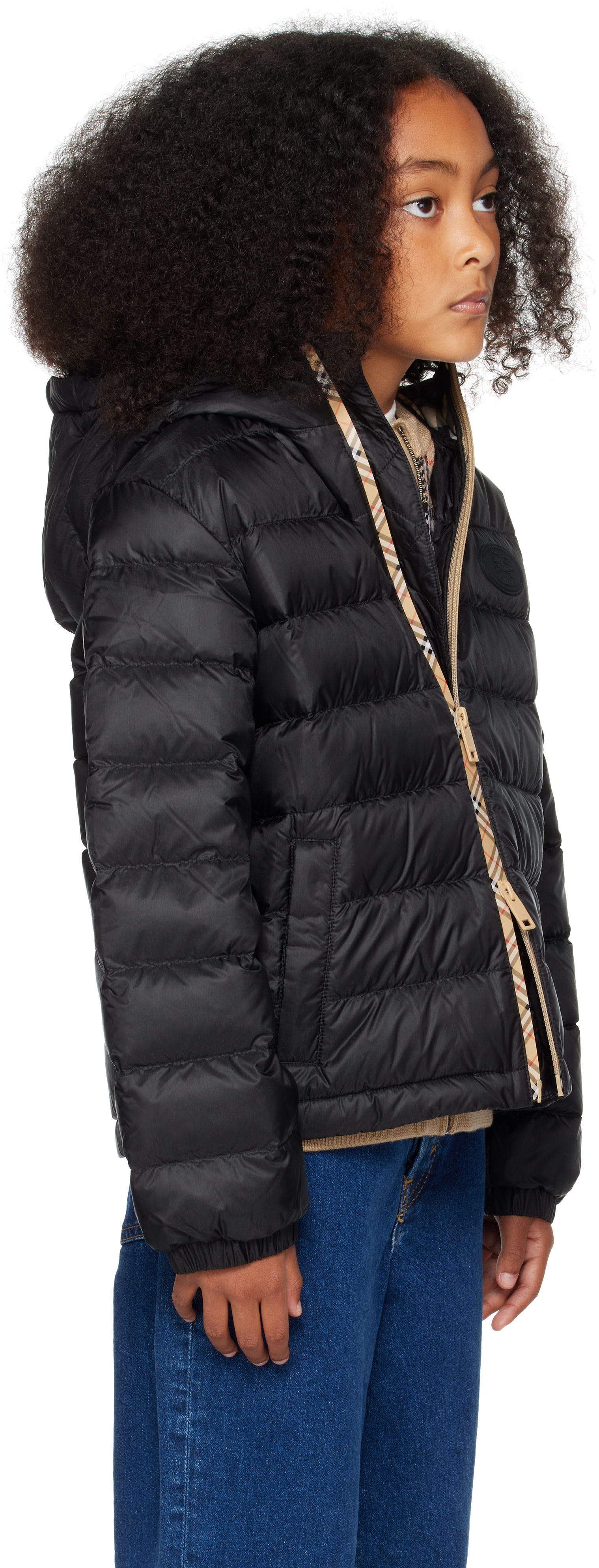 Burberry - Kids Black Henry Down Jacket