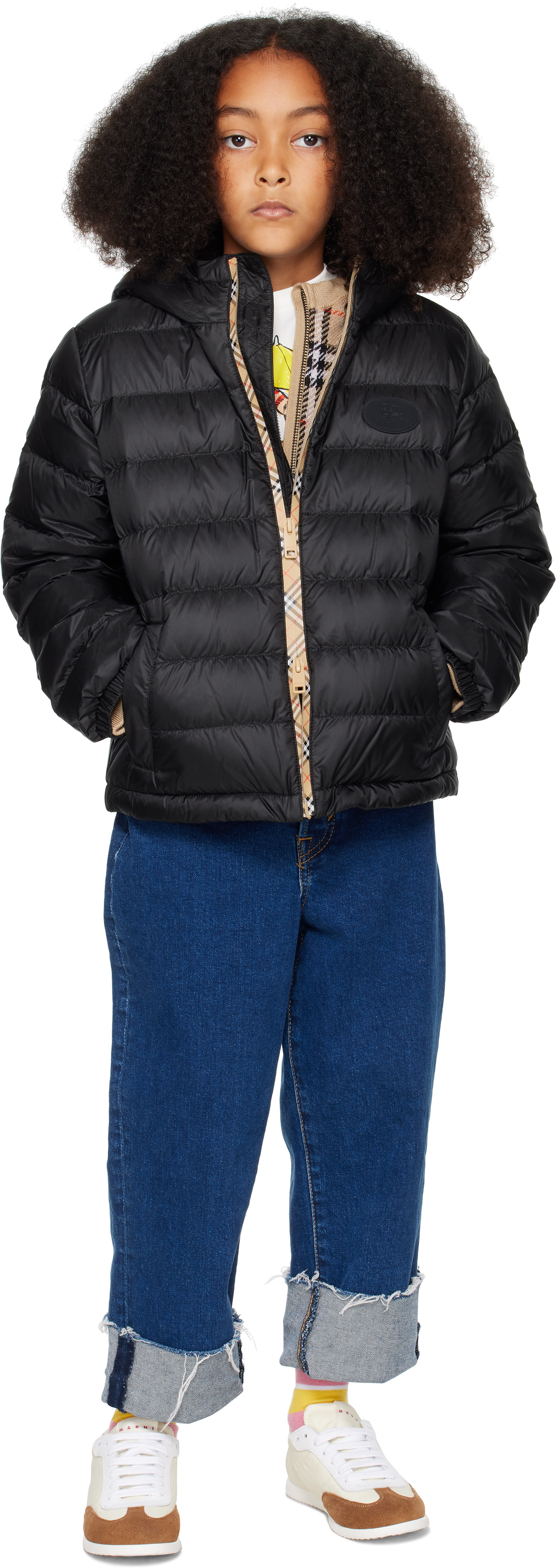 Burberry - Kids Black Henry Down Jacket