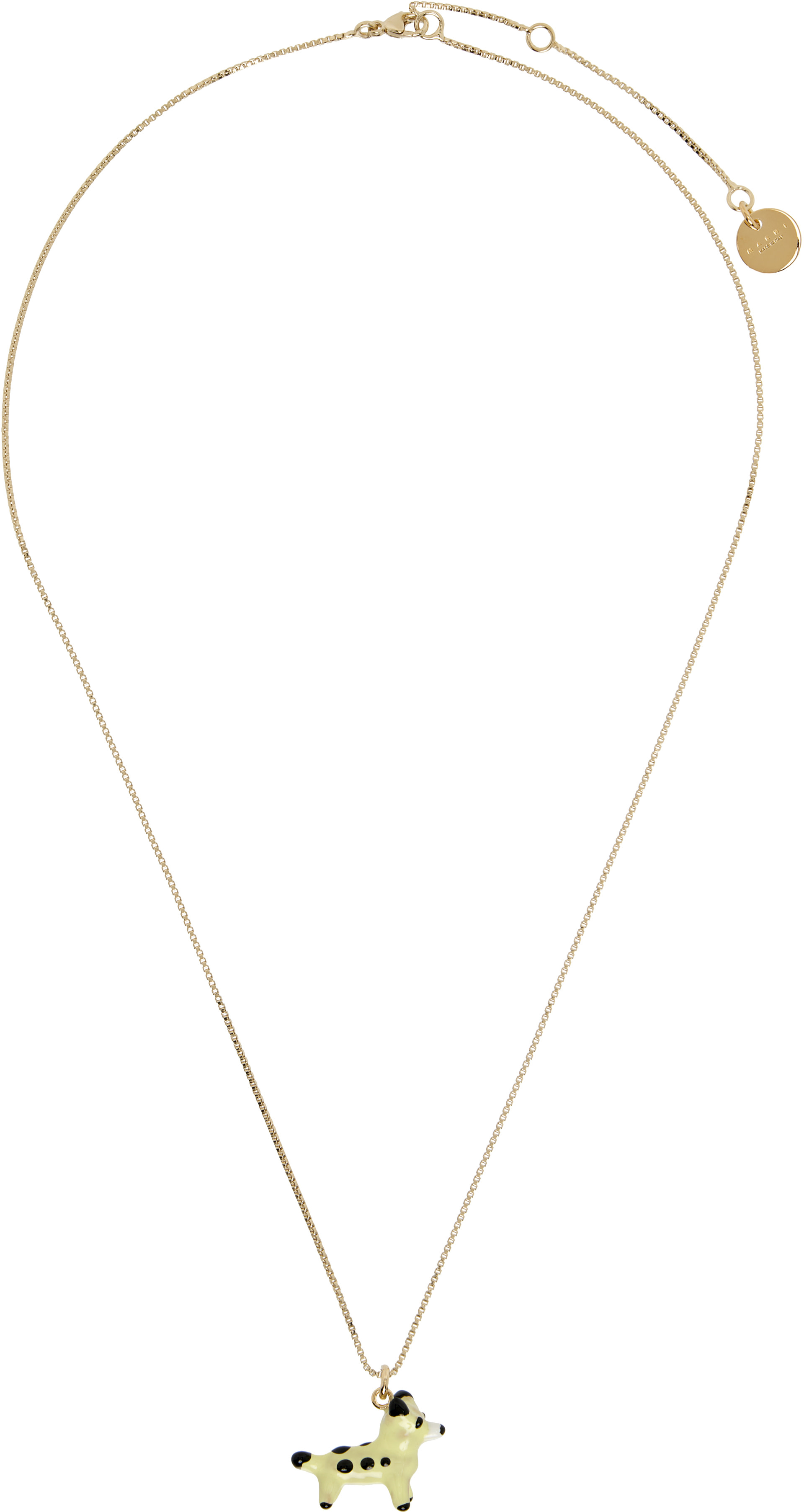 Marni - Collier à breloque en forme de chien