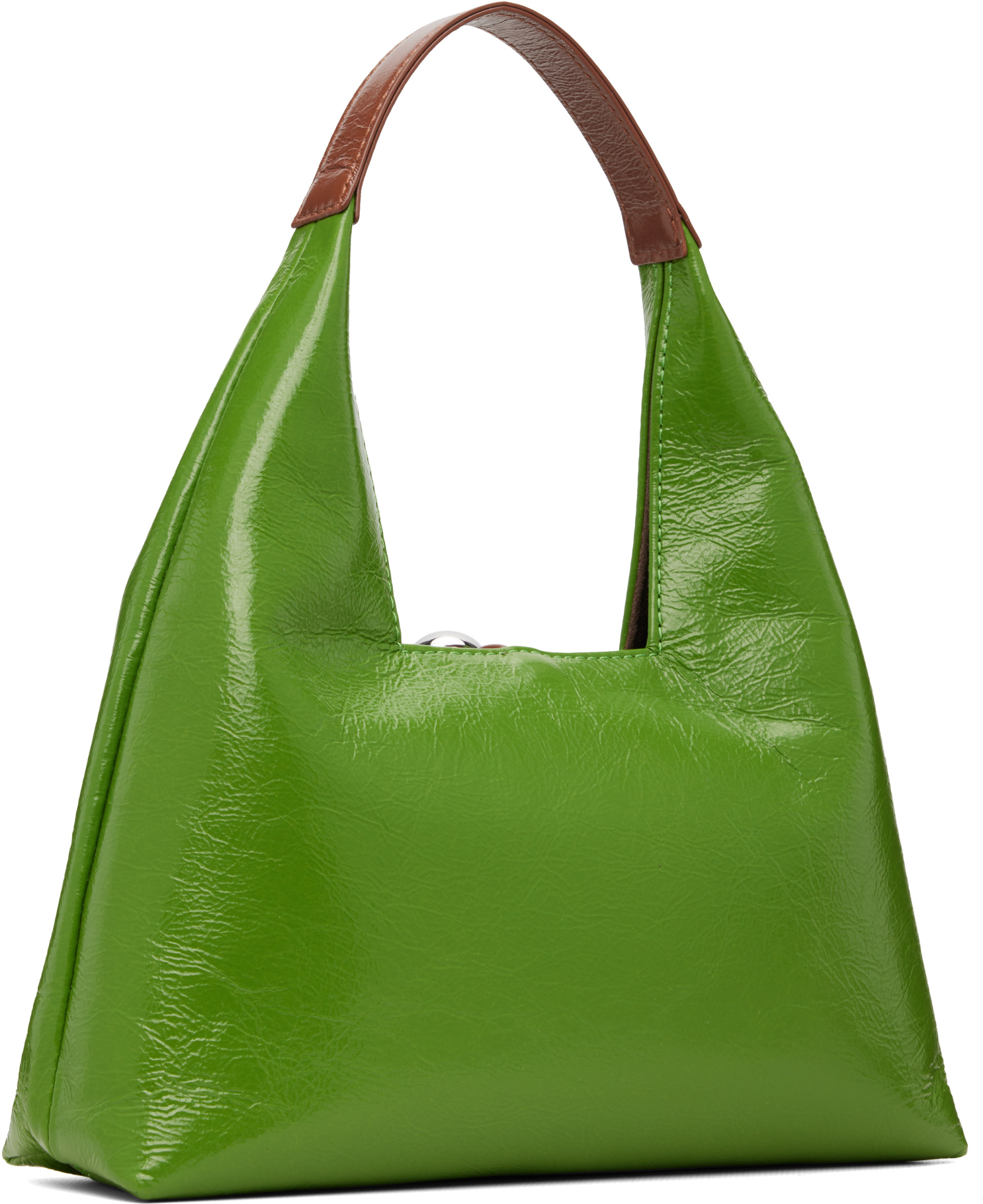 Marni - Mini sac à main Trapeze vert