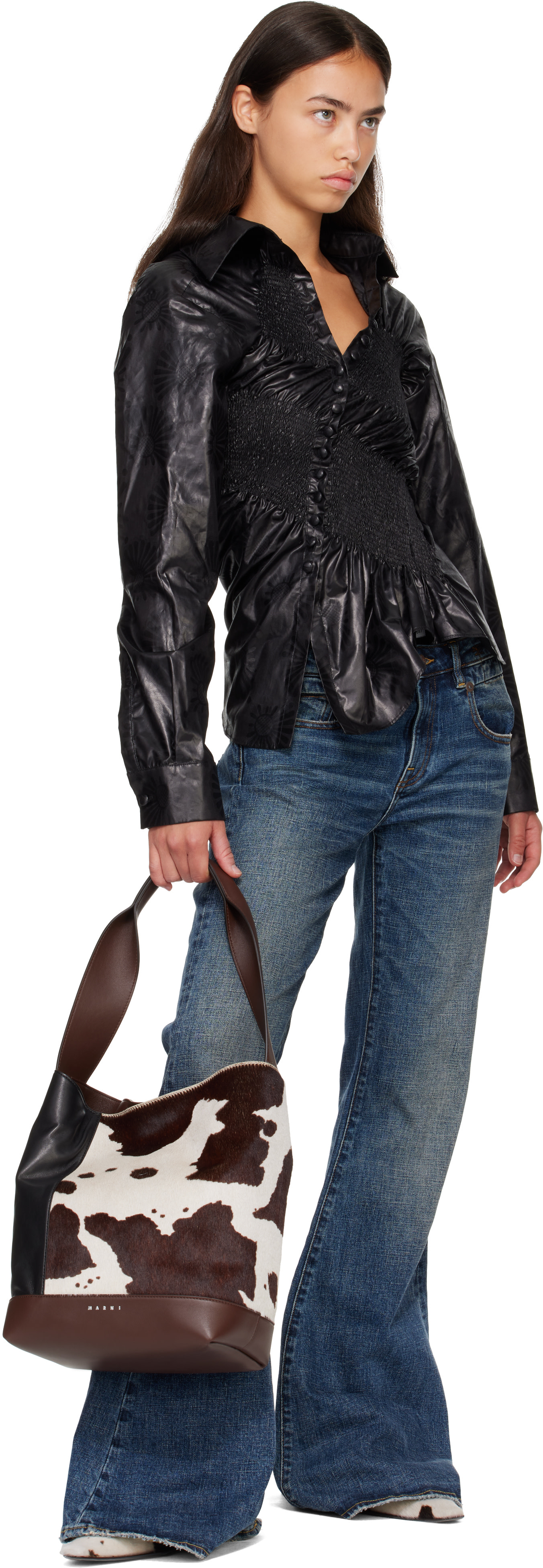 Marni - Sac Pod 2.0 brun